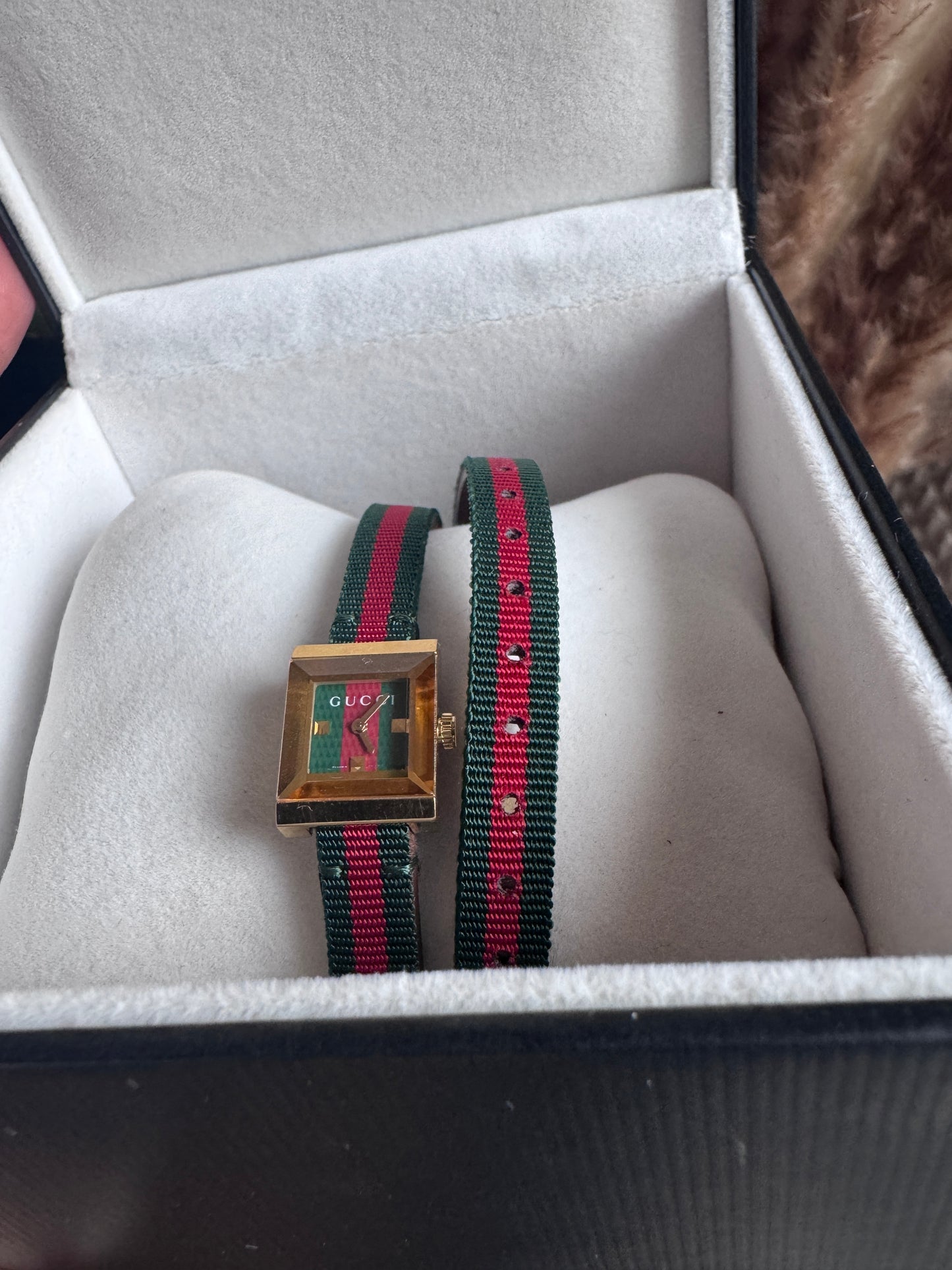 Gucci Vintage Web Strap Watch
