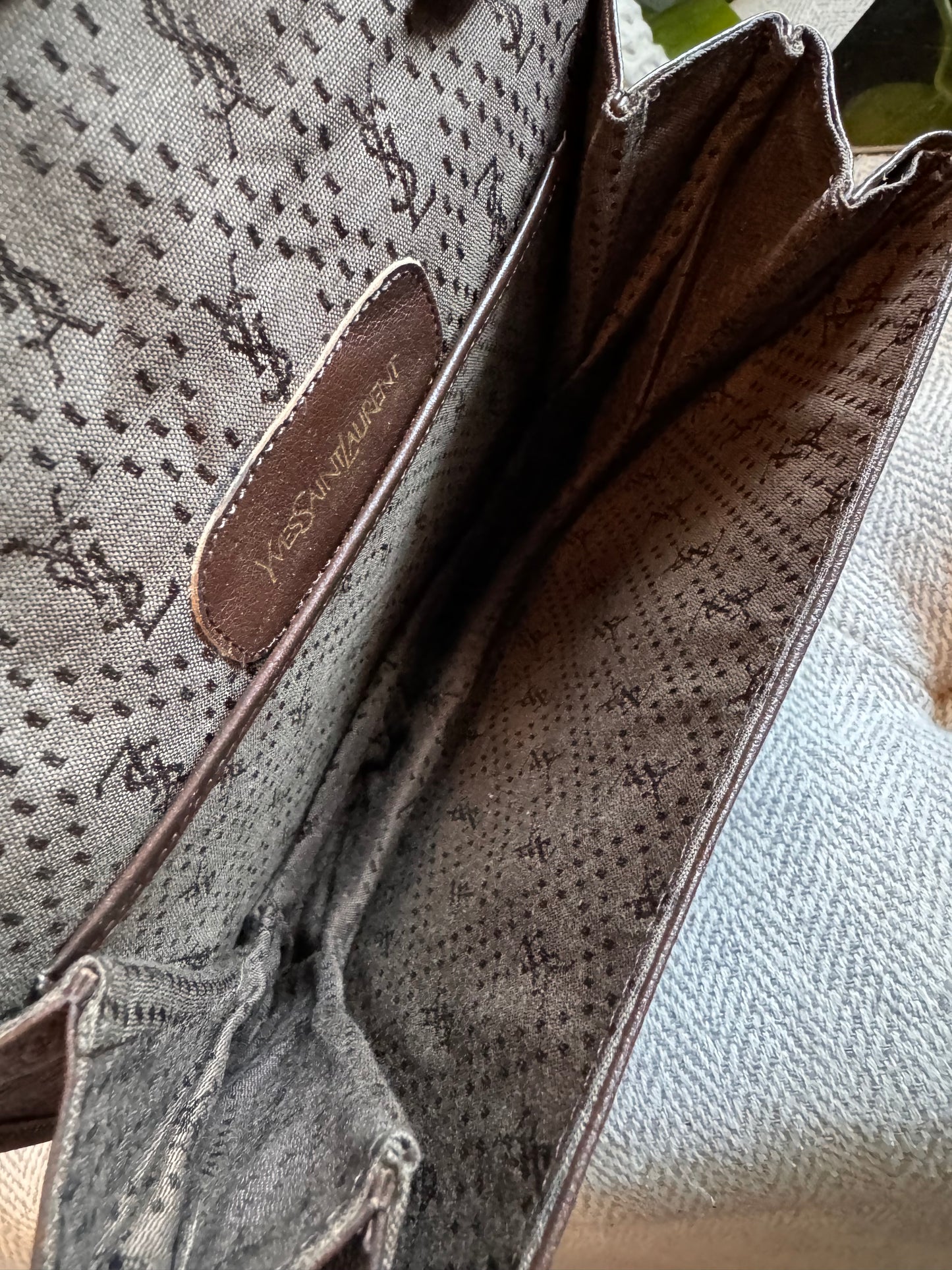 Yves Saint Laurent vintage leather crossbody