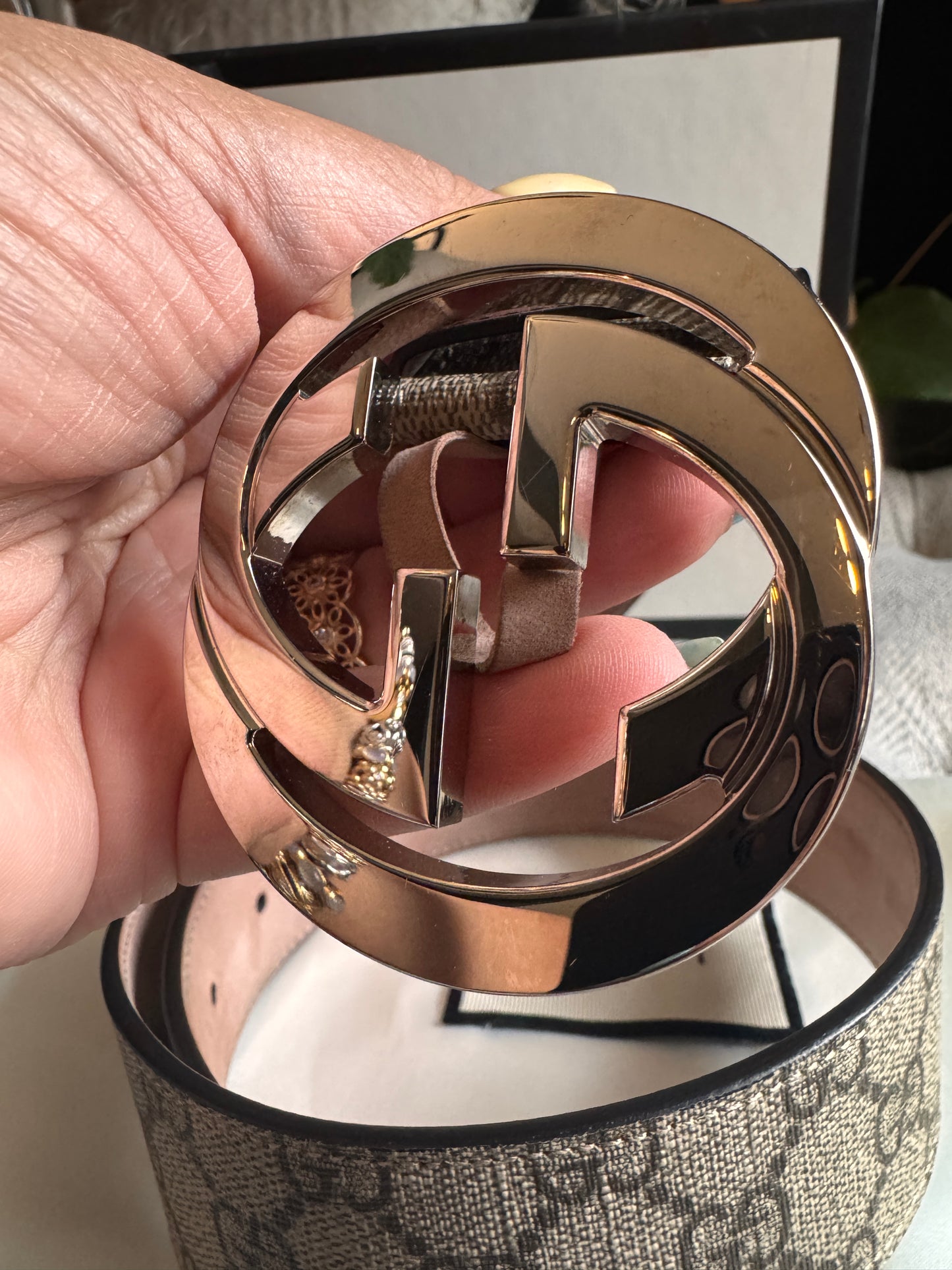 Gucci Interlocking Belt