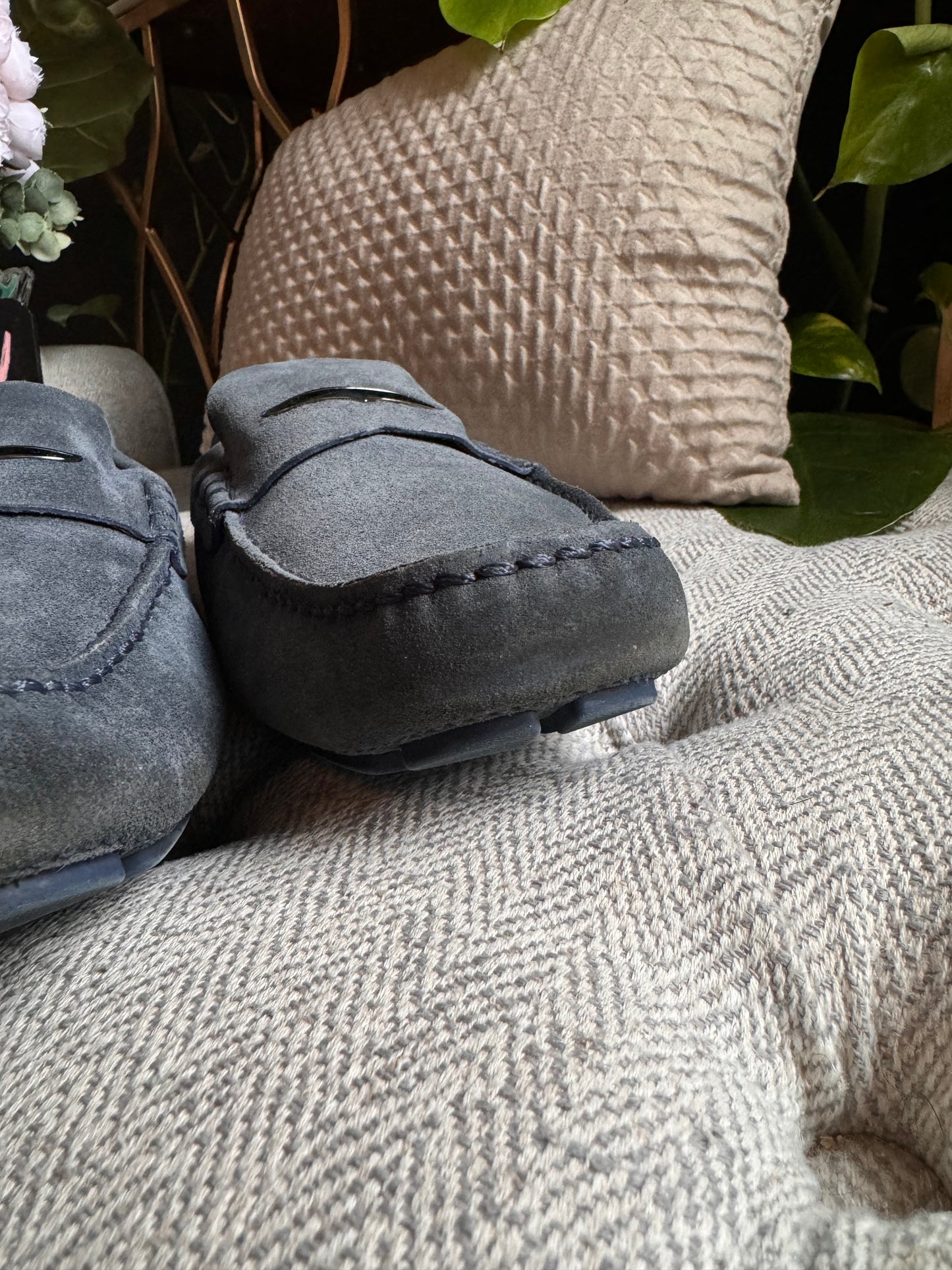 Louis Vuitton Suede Loafers (9.5 Men)