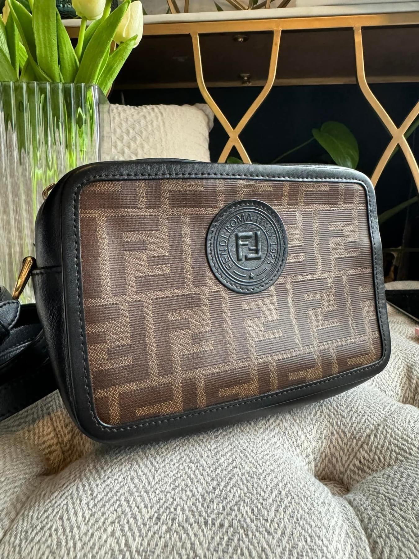 Fendi Roma Zucca Camera Bag
