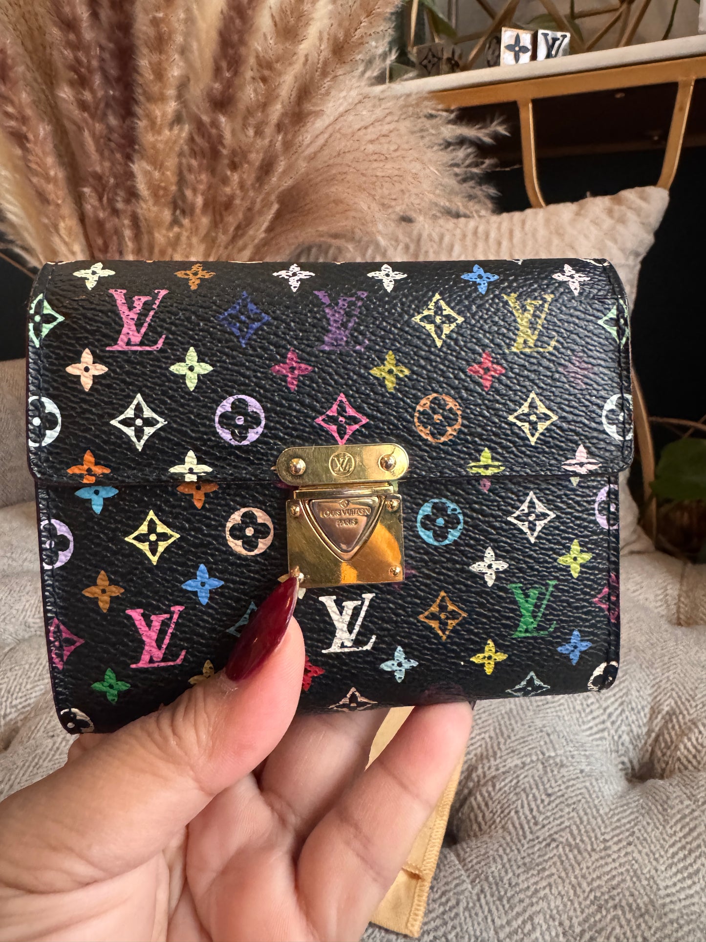 Louis Vuitton Multicolor Compact Wallet