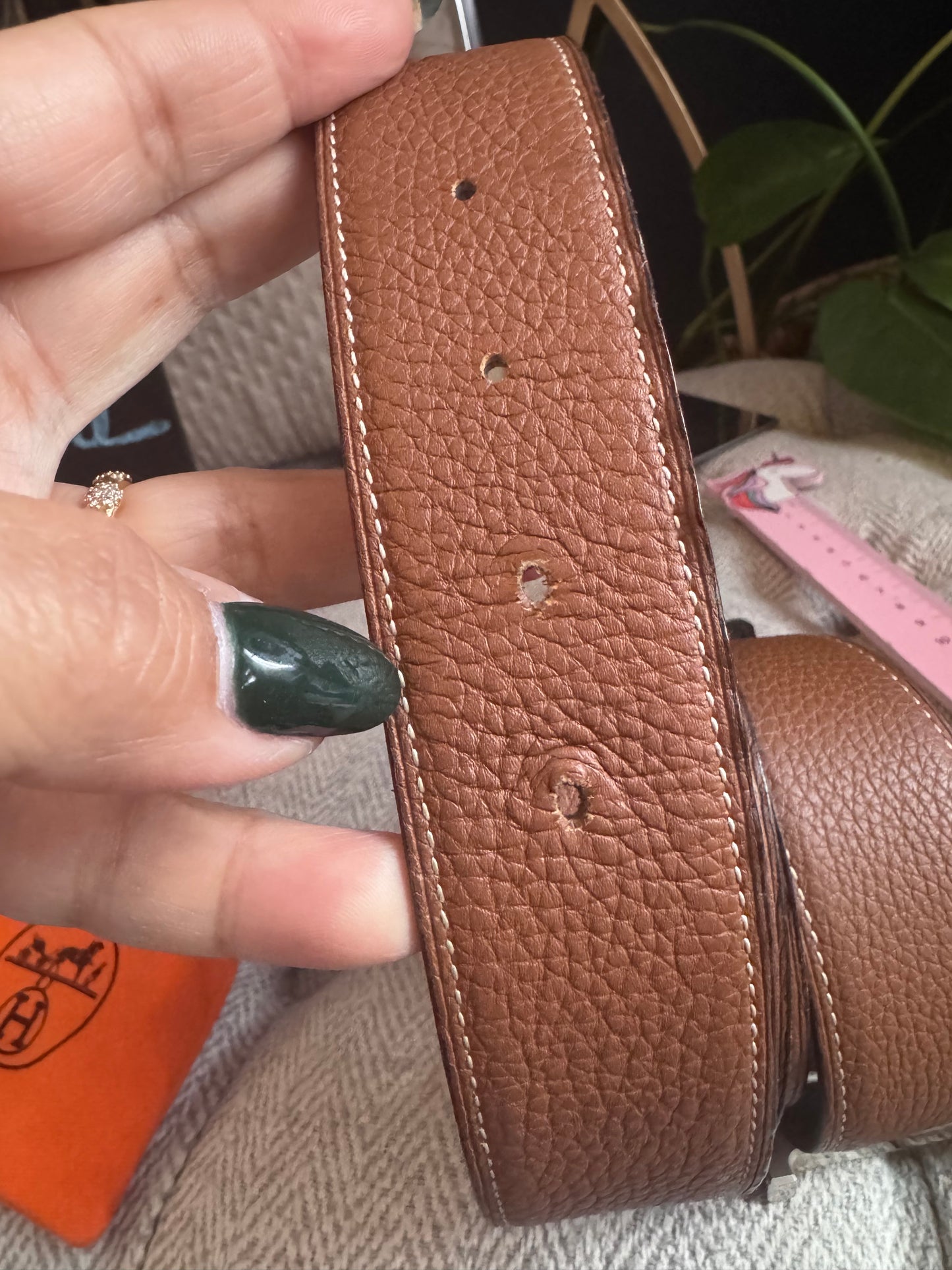 Hermes Constance Belt