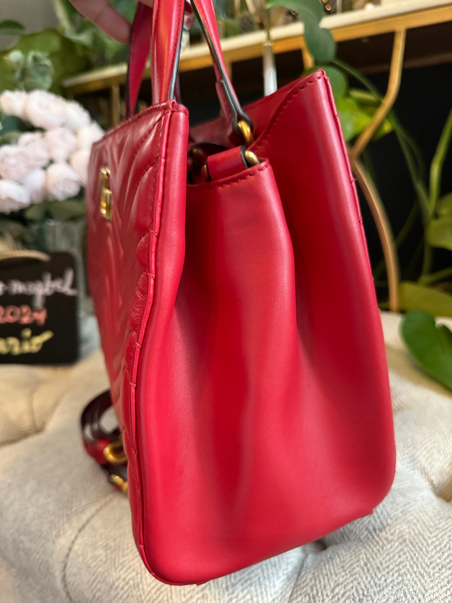 Gucci Small GG Marmont Matelasse Tote