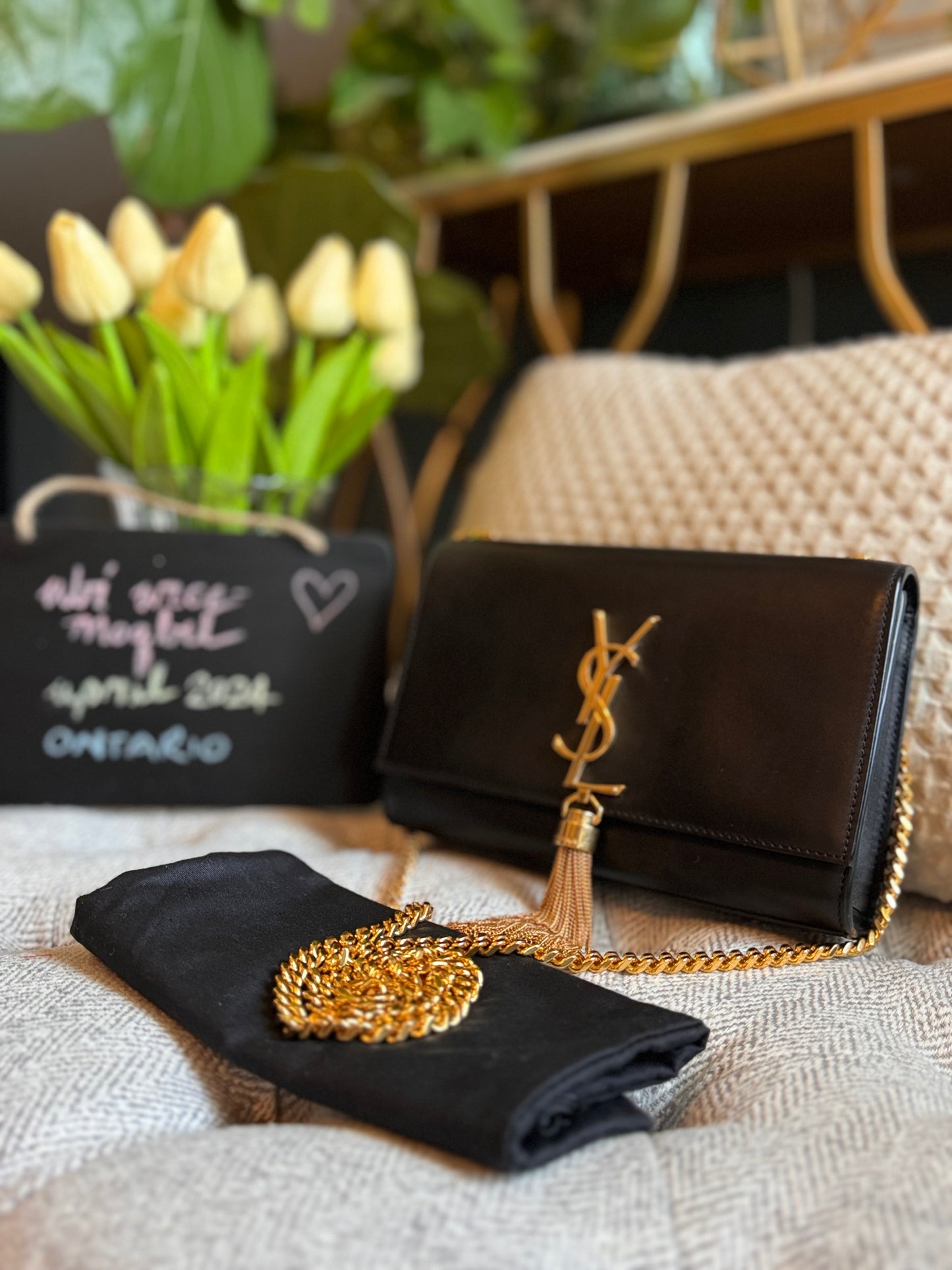 YSL Small Kate with Tassel