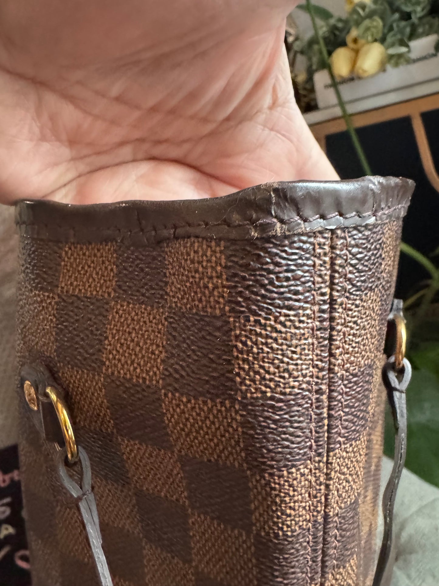 Neverfull MM in Damier Ebene -Rose Ballerine