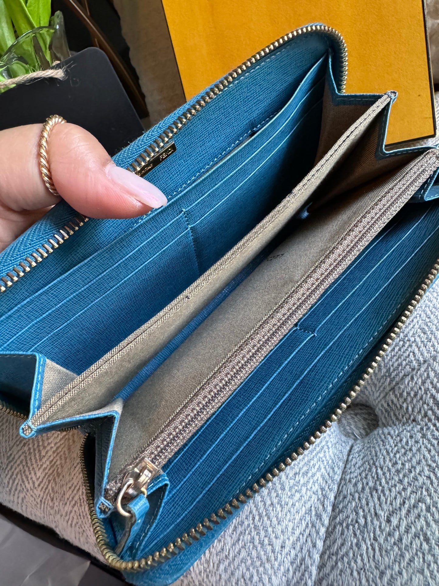 Fendi Zippy wallet