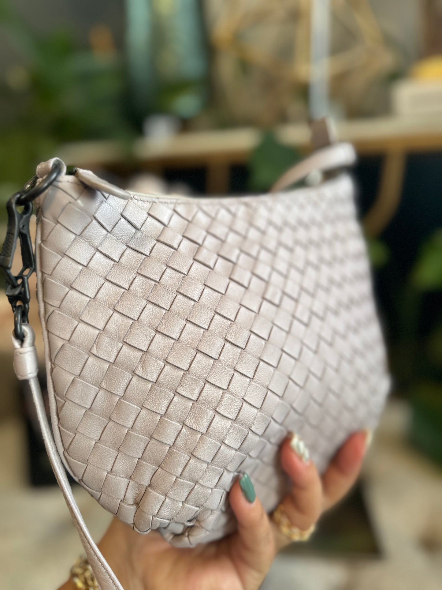 Bottega Veneta Vintage Intrecciato Shoulder Bag