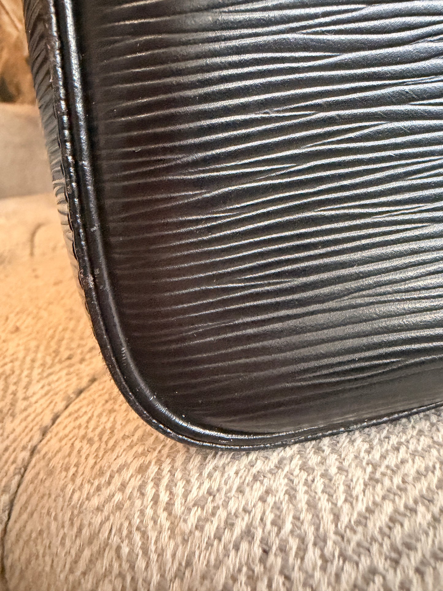 Louis Vuitton Speedy 25 in Epi Noir
