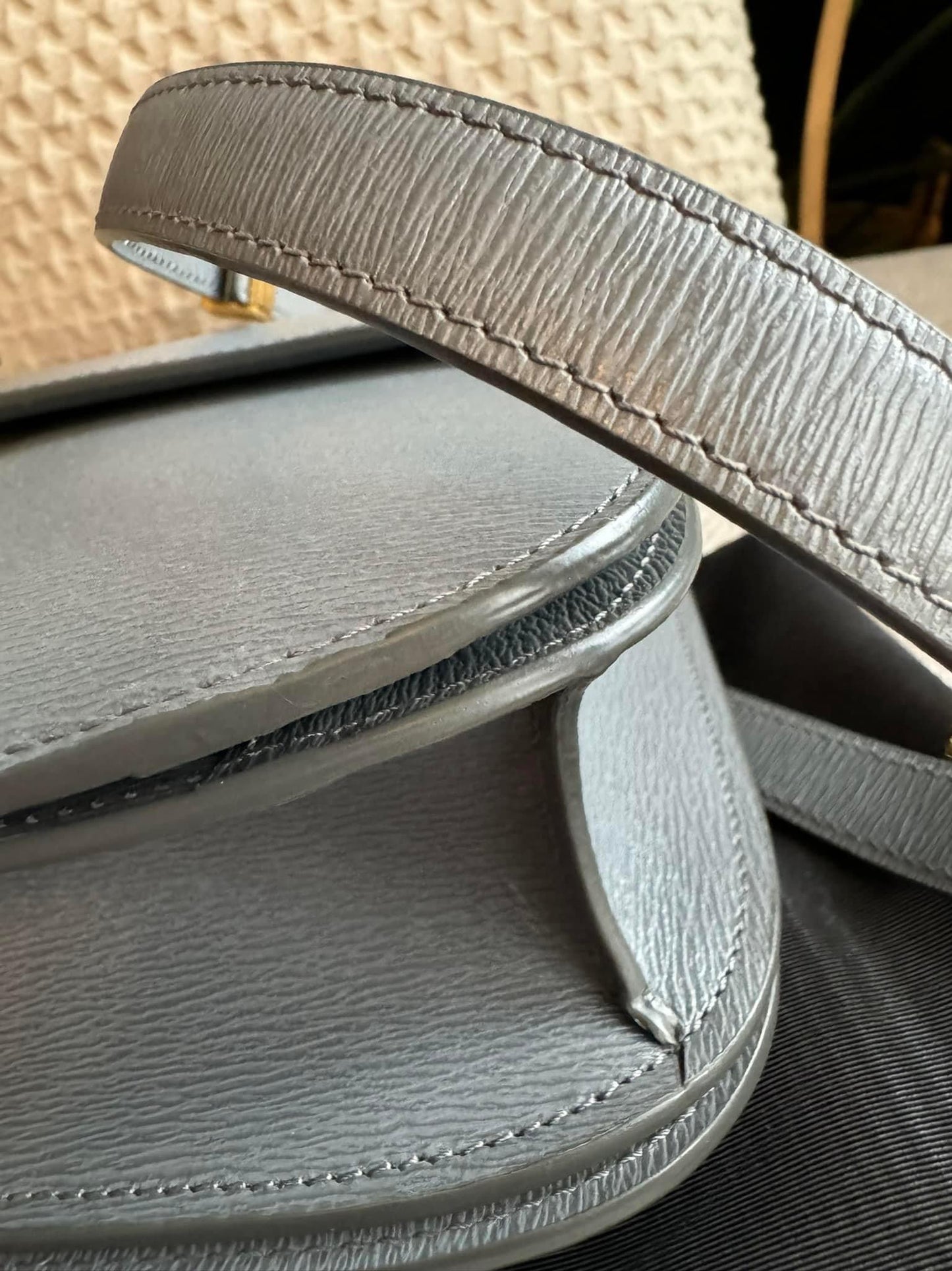 Celine Medium Box Bag in Grey