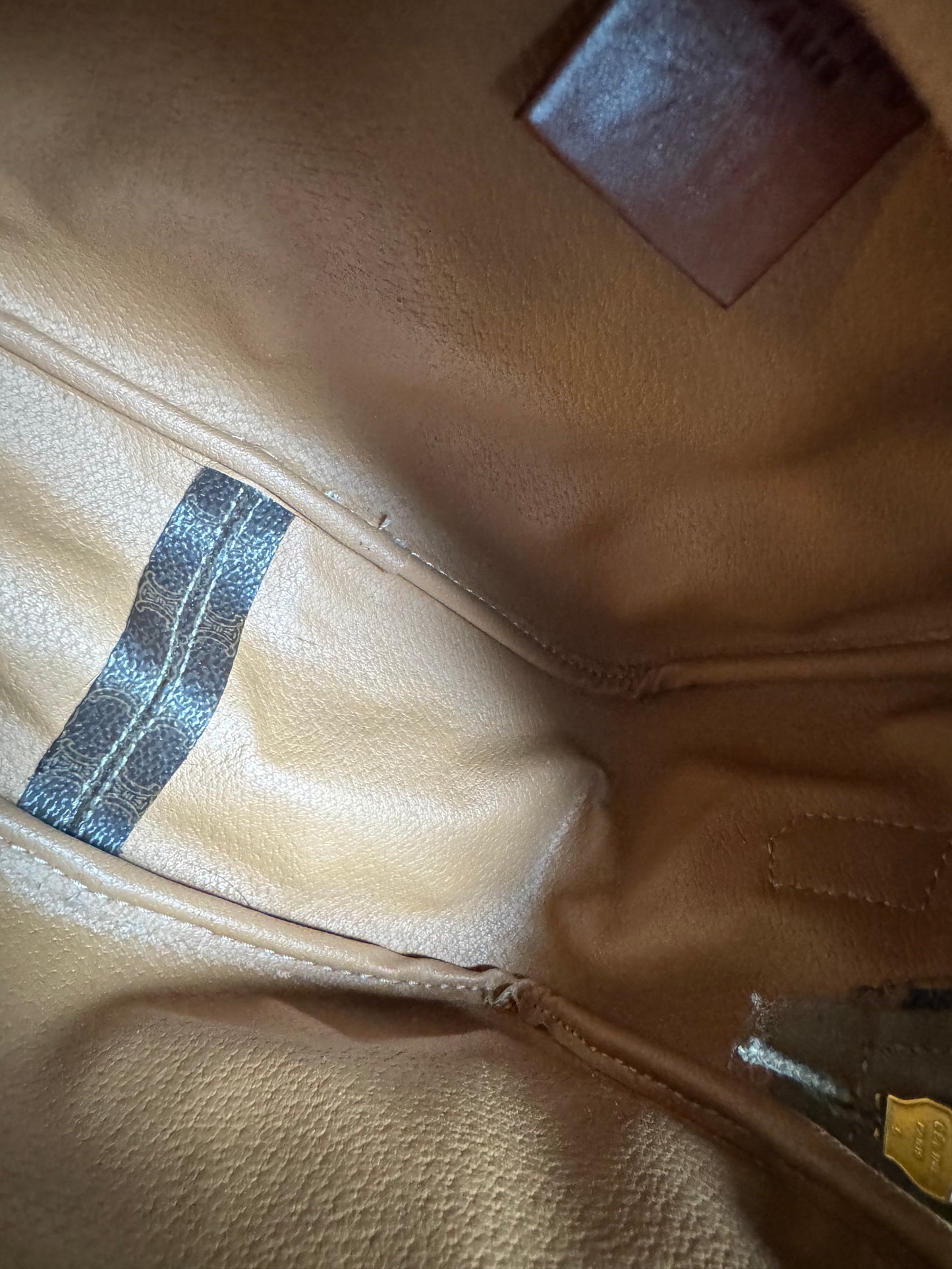 Celine Vintage Macadam Camera Bag