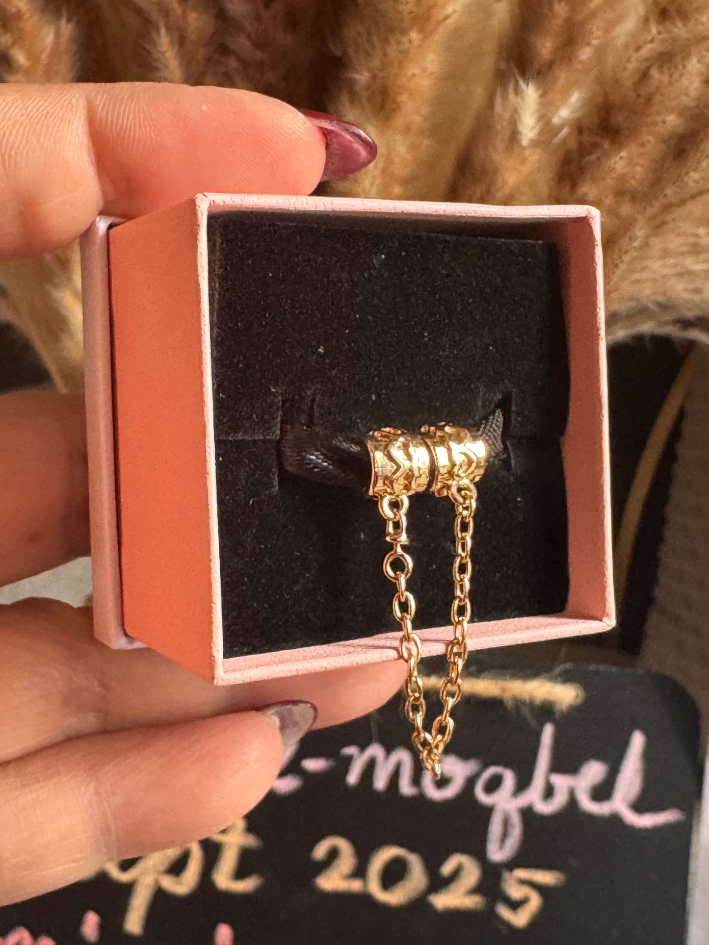 Pandora 14k Solid Gold Safety Chain