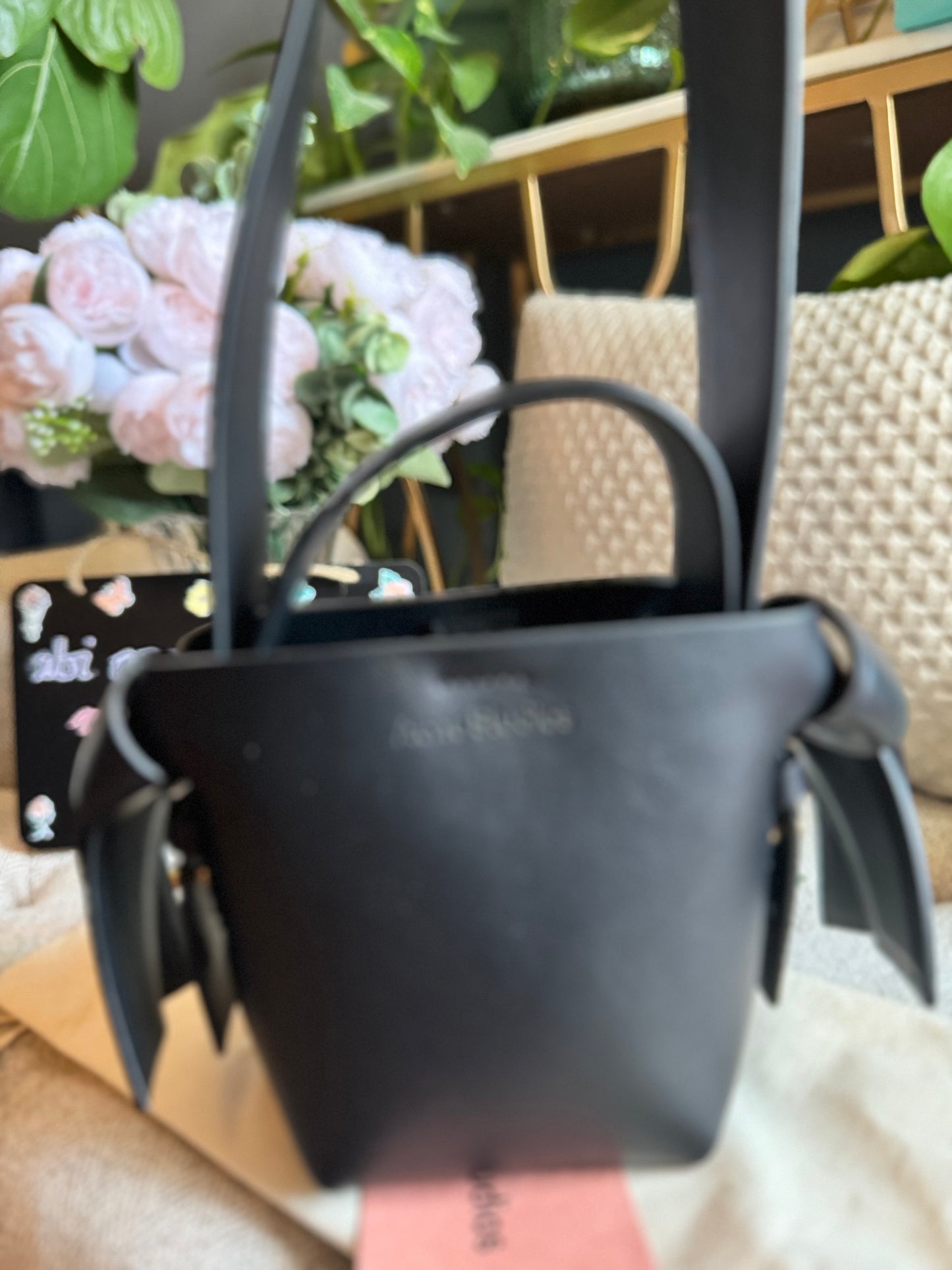 Acne Studios Micro Musubi in Black
