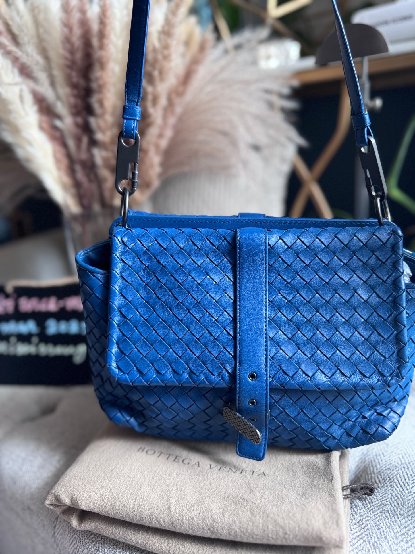 Bottega Veneta Two-Sided Vintage Shoulder Bag