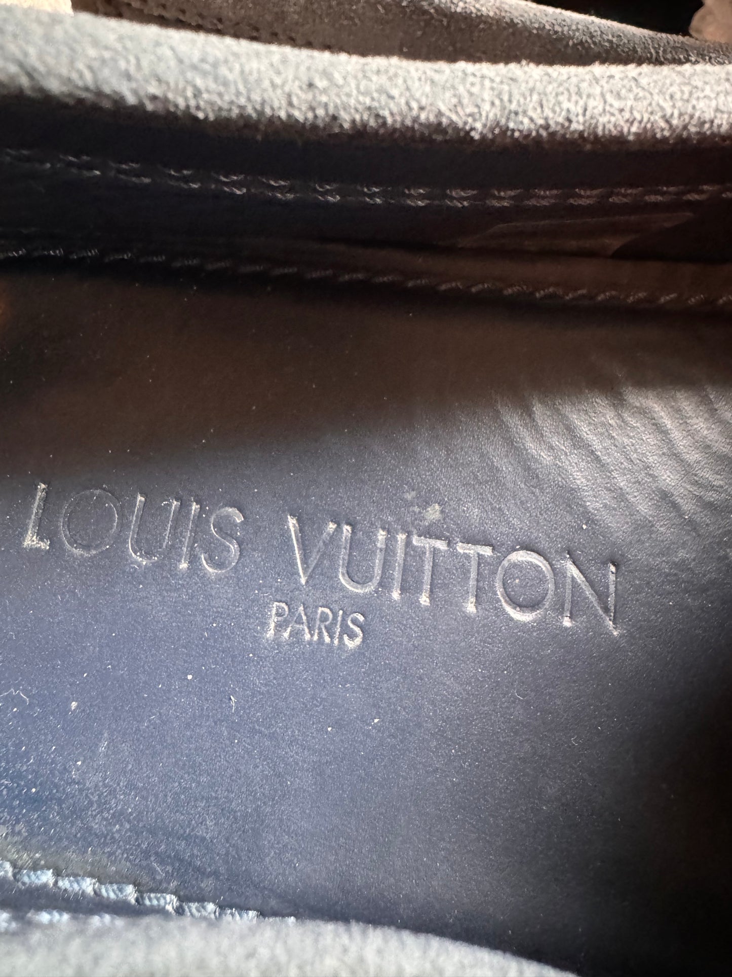 Louis Vuitton Suede Loafers (9.5 Men)