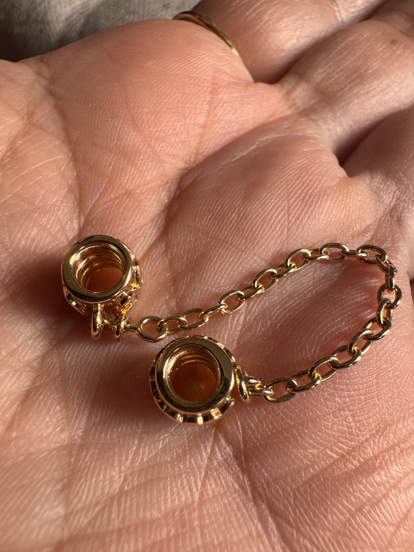 Pandora 14k Solid Gold Safety Chain