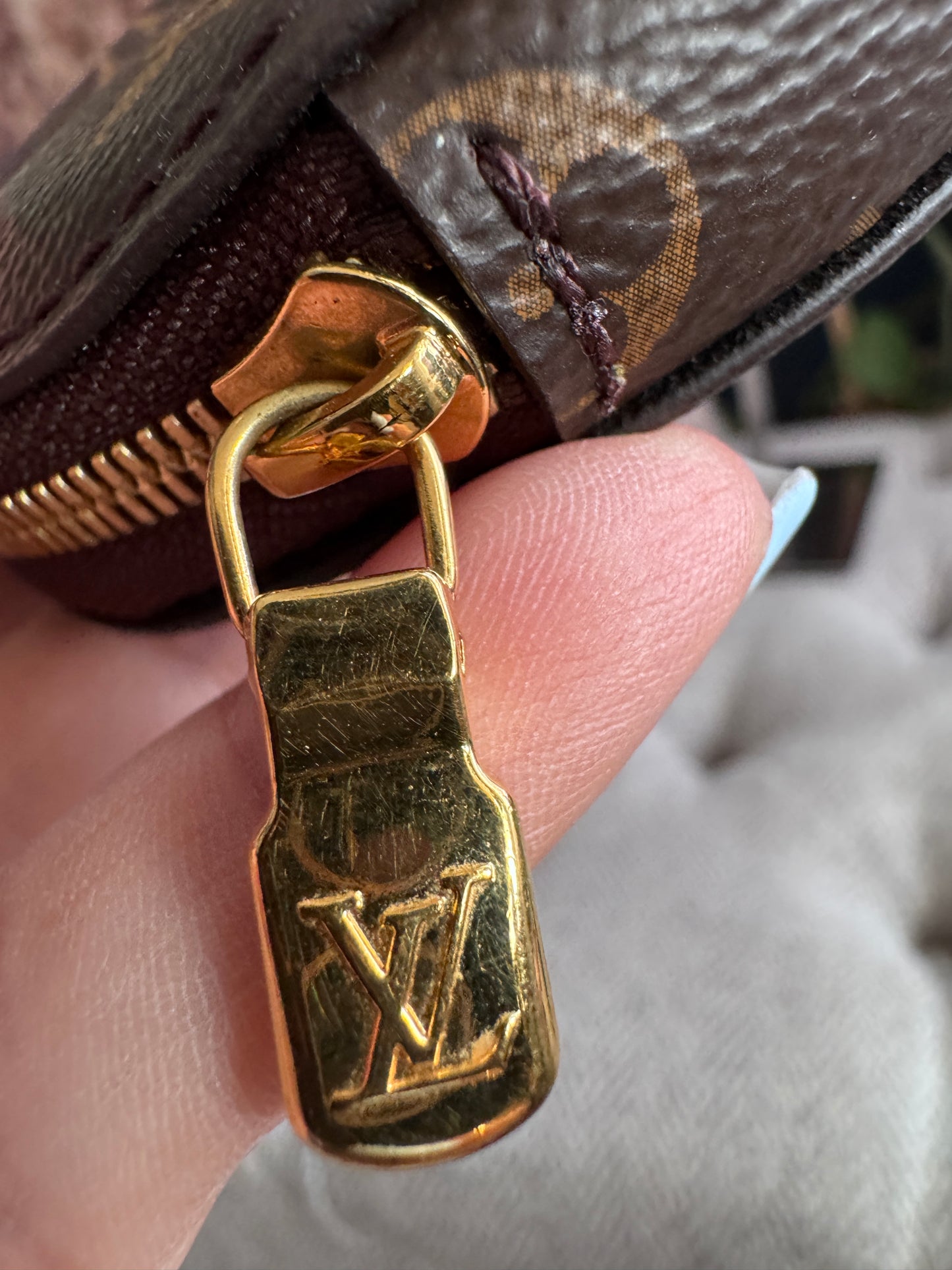 Louis Vuitton Round Coin purse from Multipochette