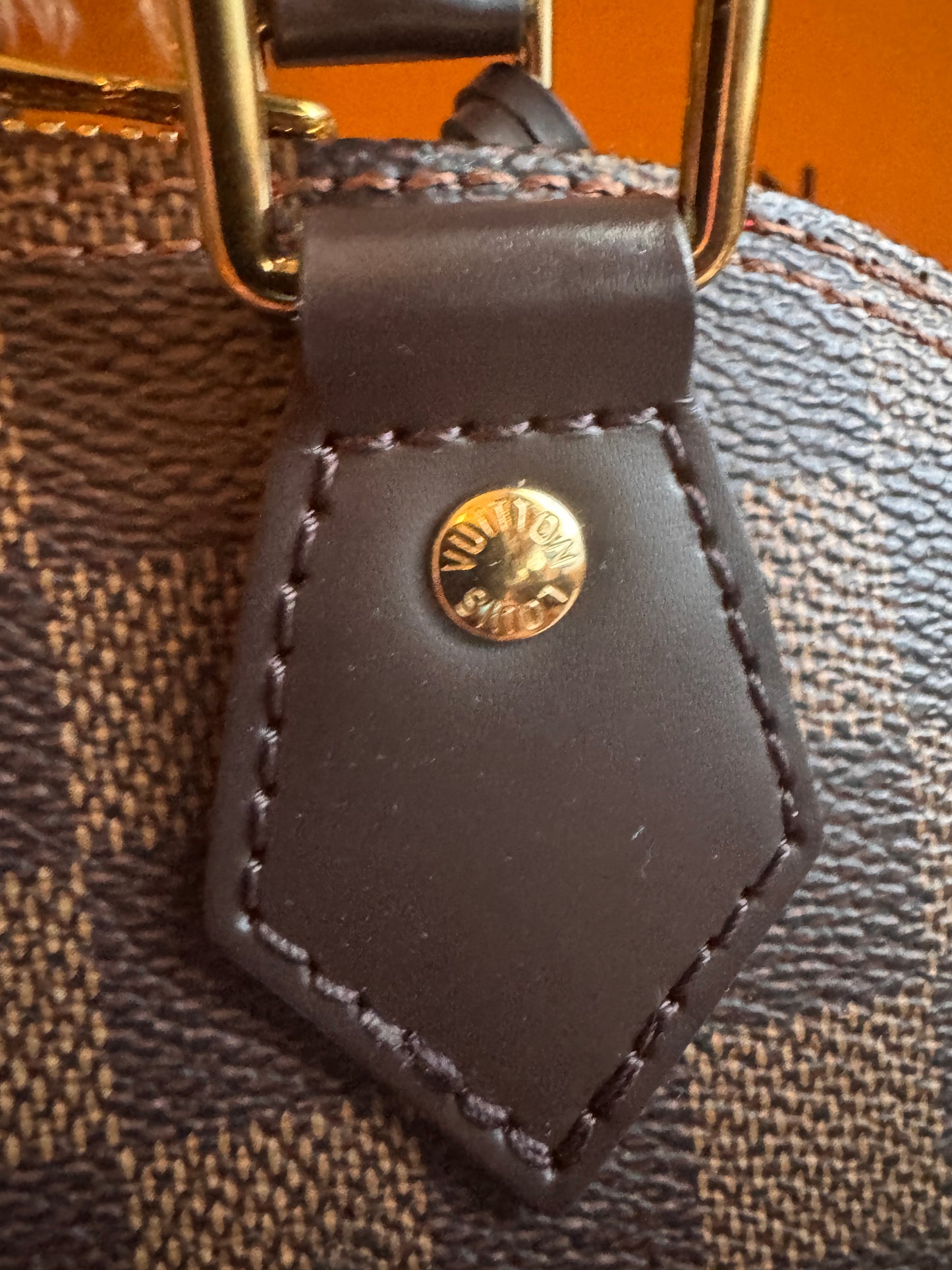 Louis Vuitton Alma BB in Damier Ebene
