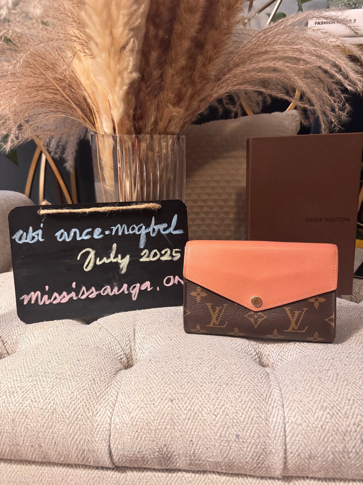 Louis Vuitton Monogram Pallas Compact Wallet