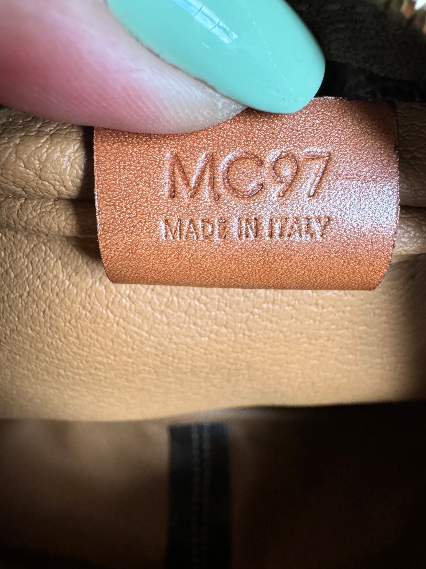 Celine Vintage Macadam Camera Bag