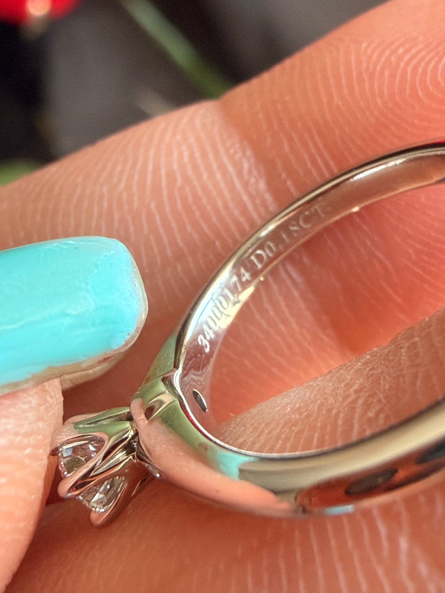 Tiffany & Co Setting Ring in Platinum