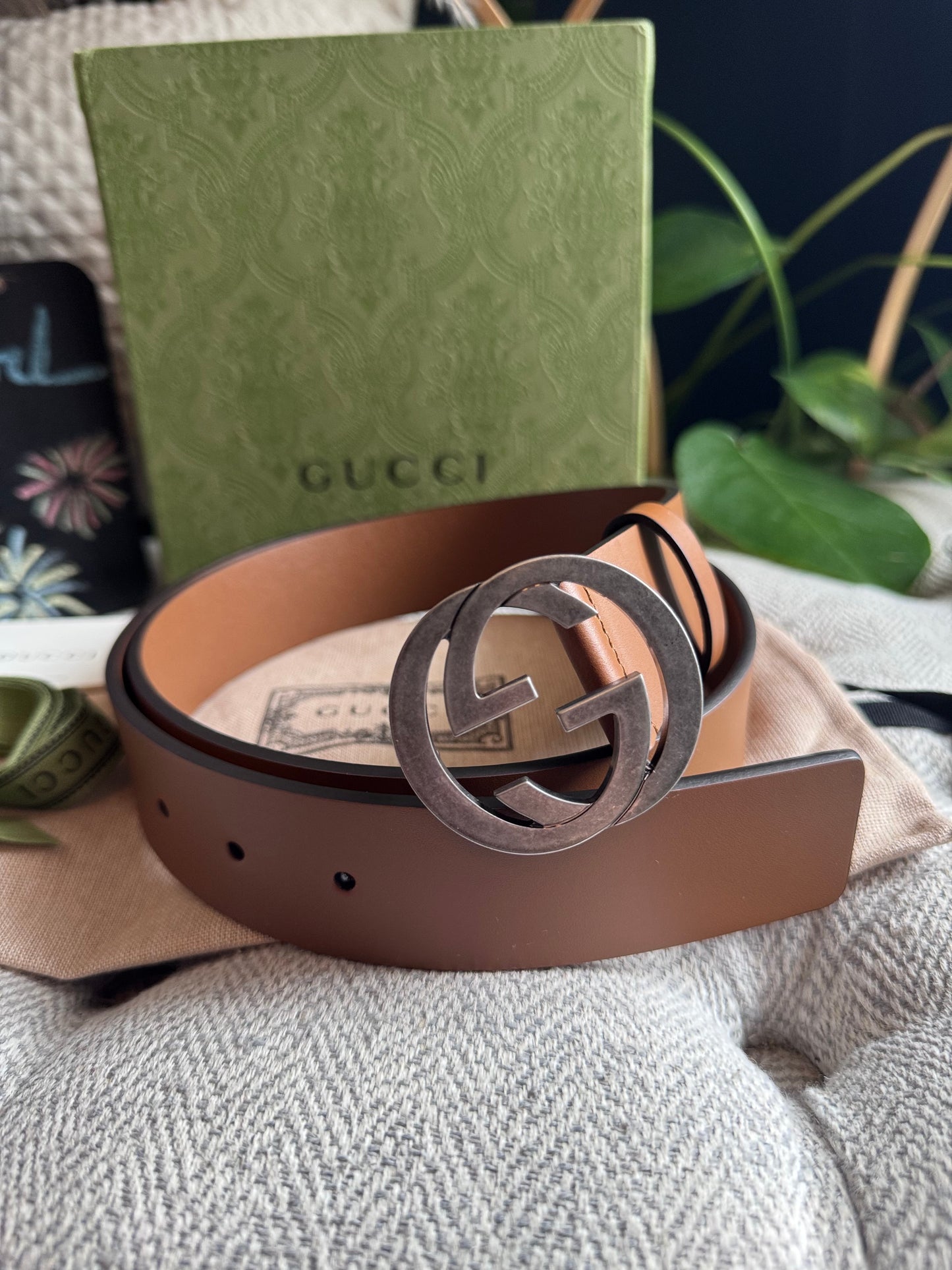 GUCCI Interlocking Belt size95