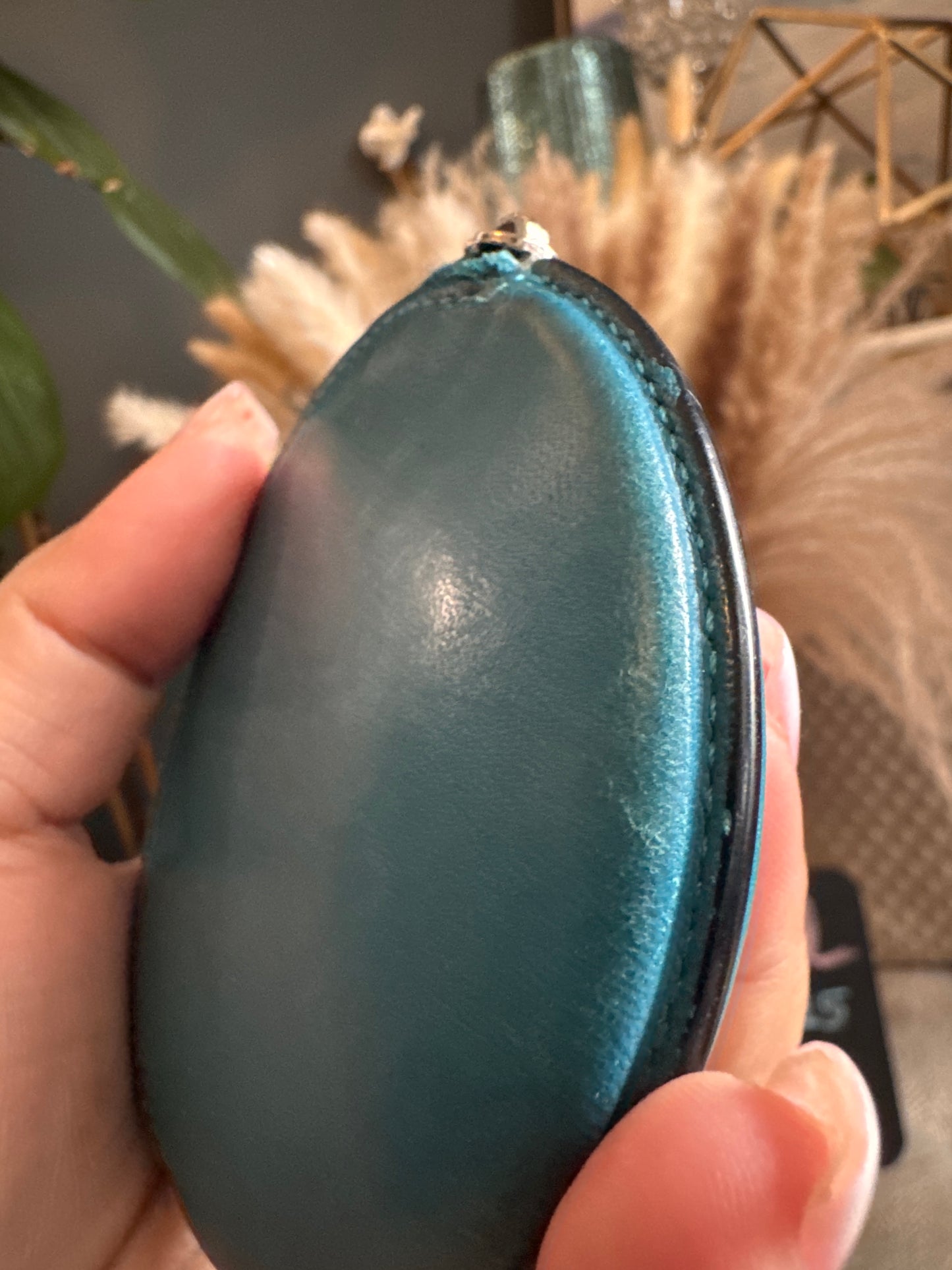 Loewe Leather Round Coin Purse
