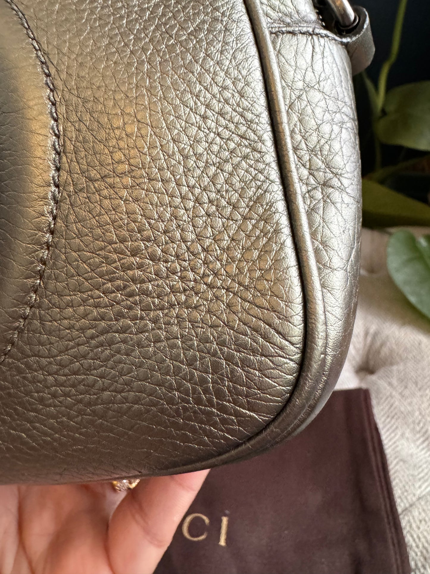 Gucci Soho Disco in Pewter