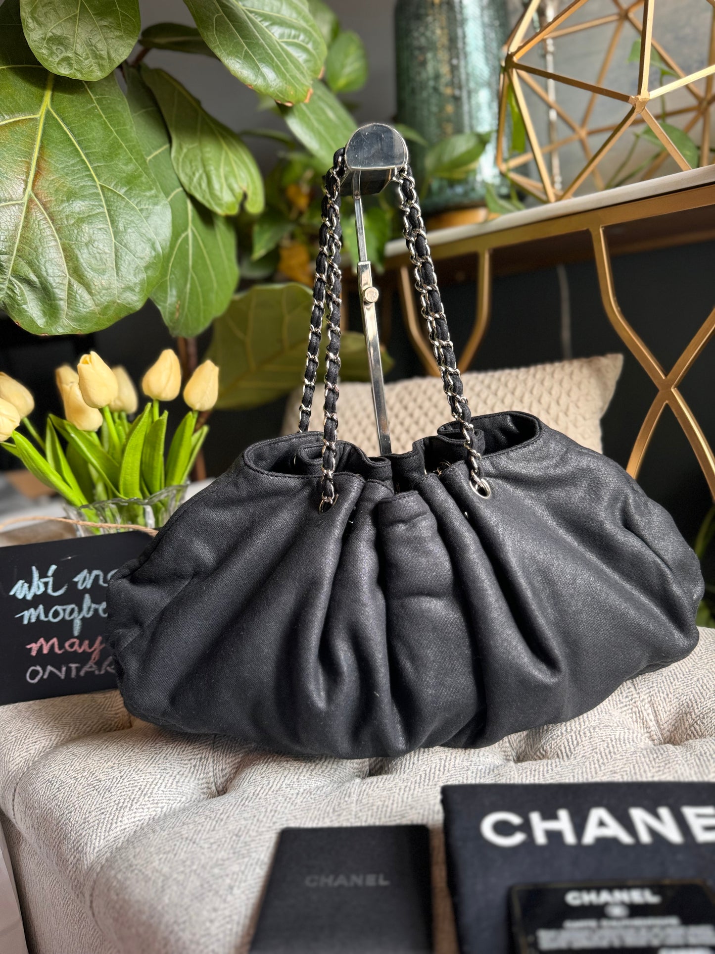 Chanel Jersey Cabas Tote