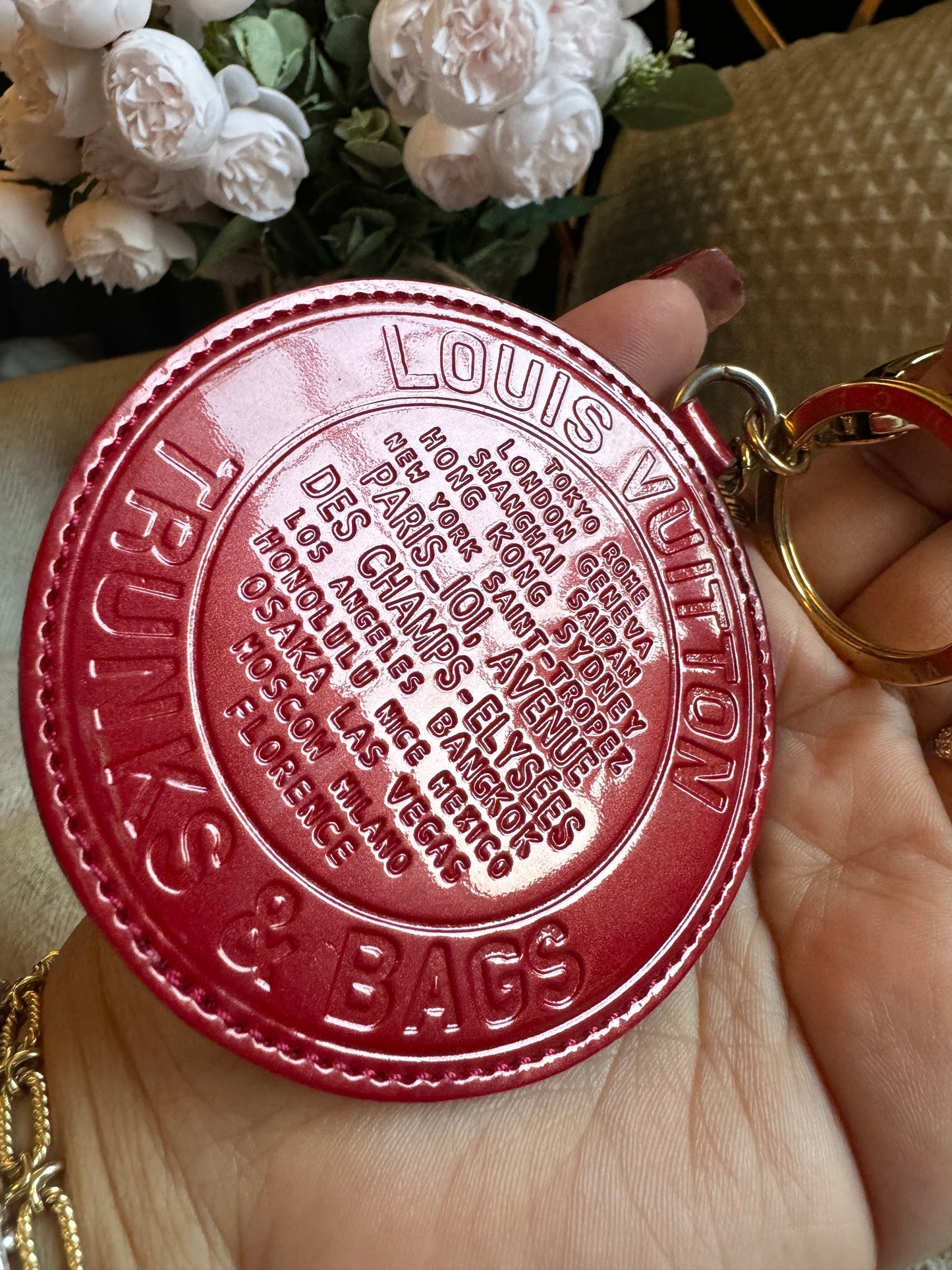 Louis Vuitton Vernis Trunks and Bags Charm