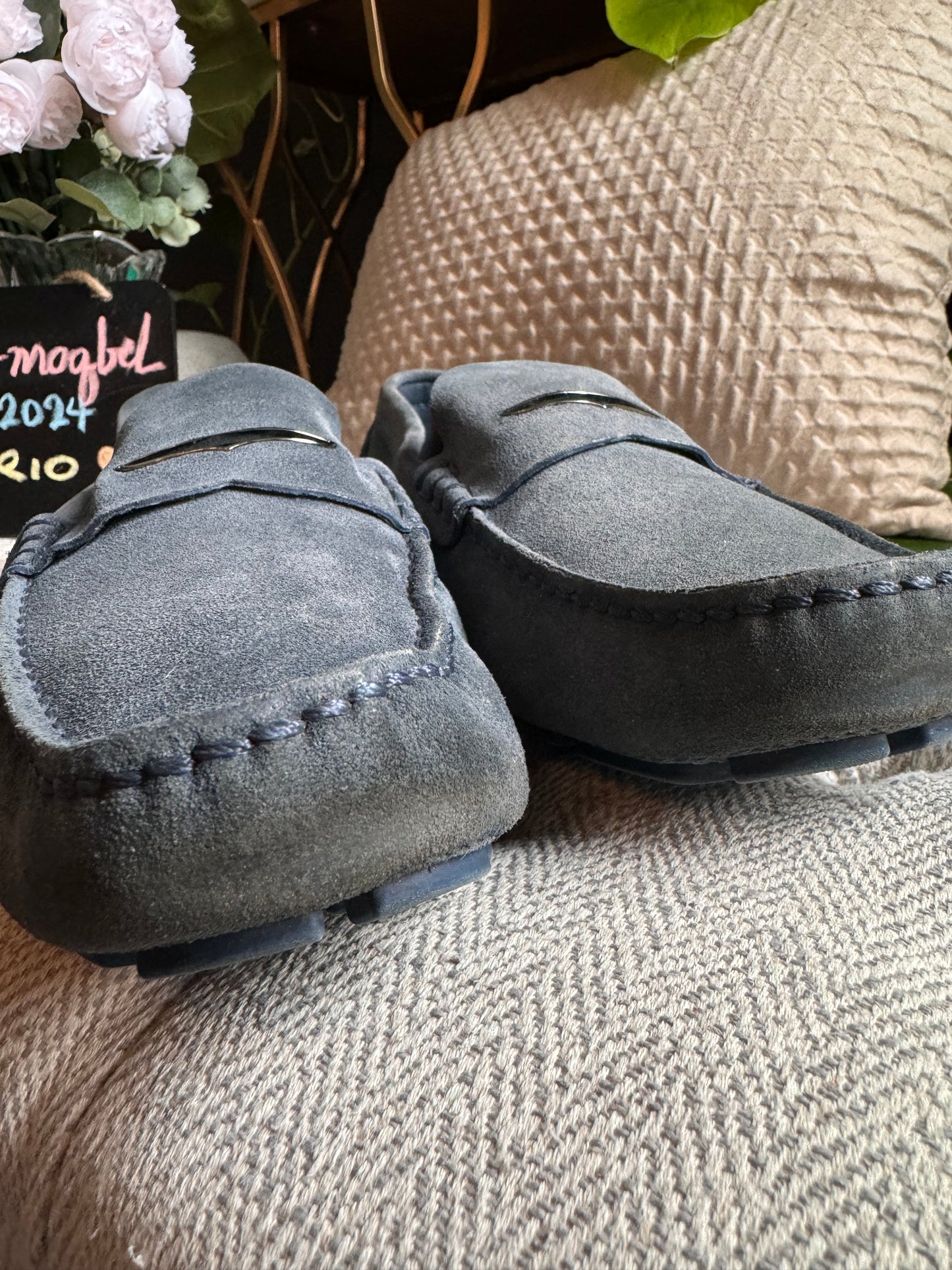 Louis Vuitton Suede Loafers (9.5 Men)