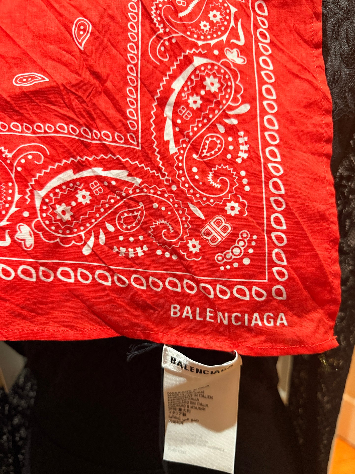Balenciaga Small Bandana NWT