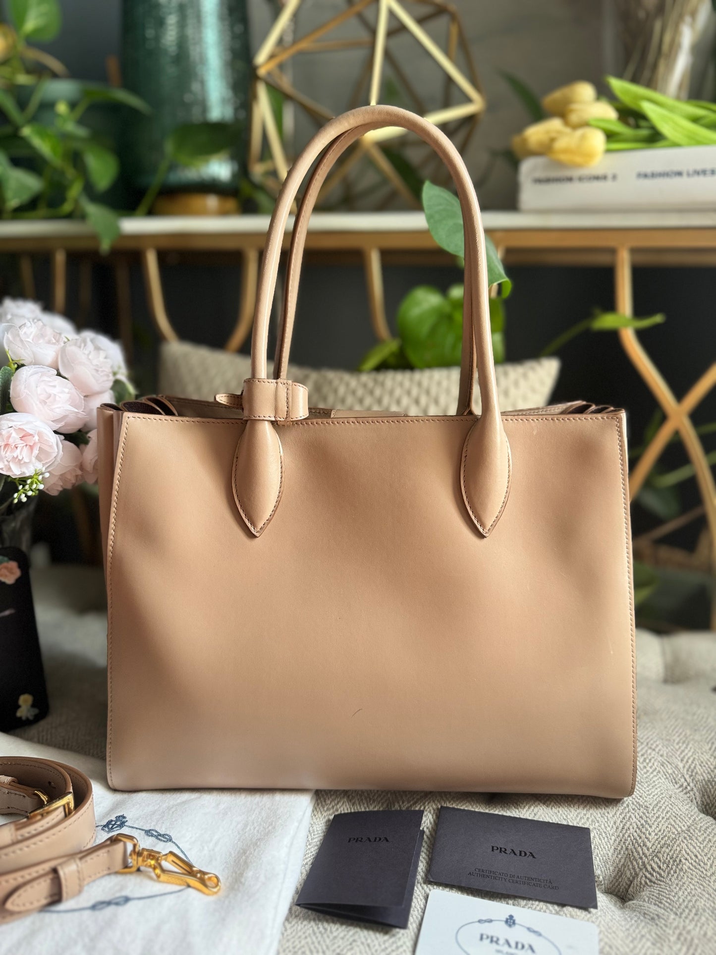 Prada City Calf Tote