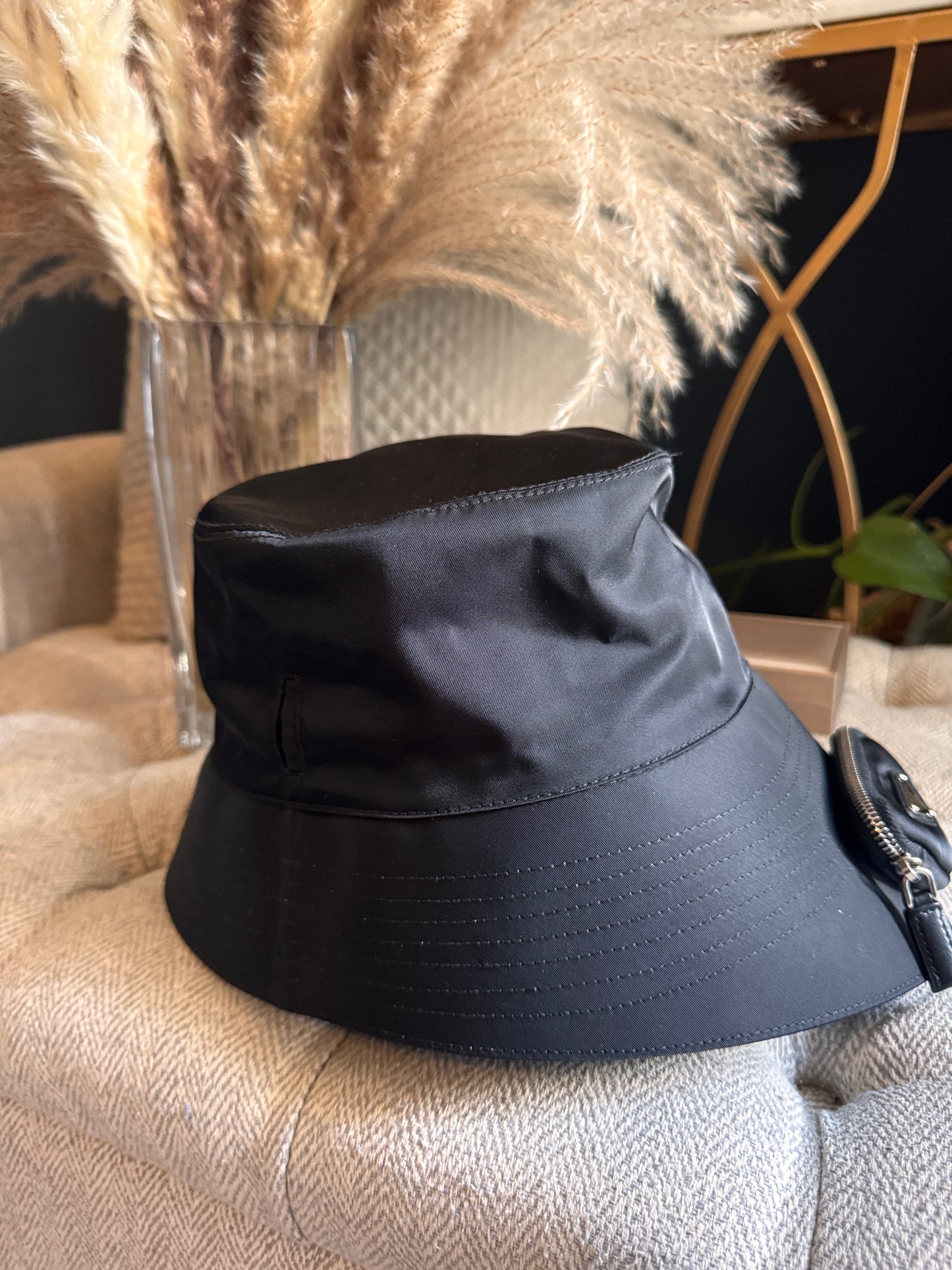 Prada Re-Nylon Bucket hat-Size XL