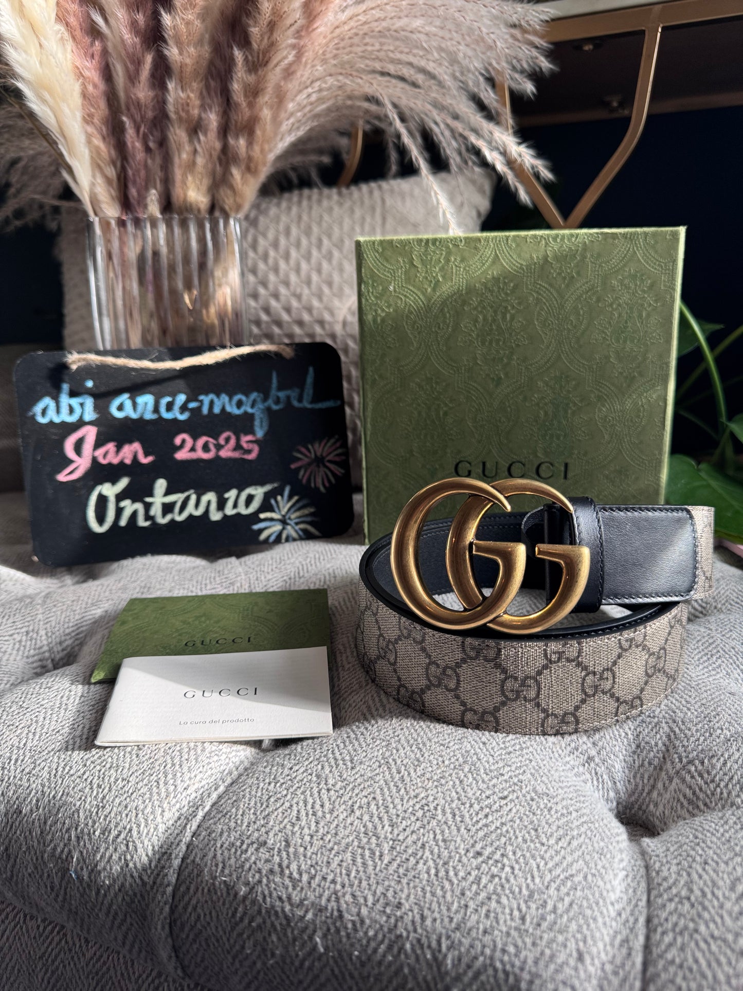 Gucci Marmont Belt sz95