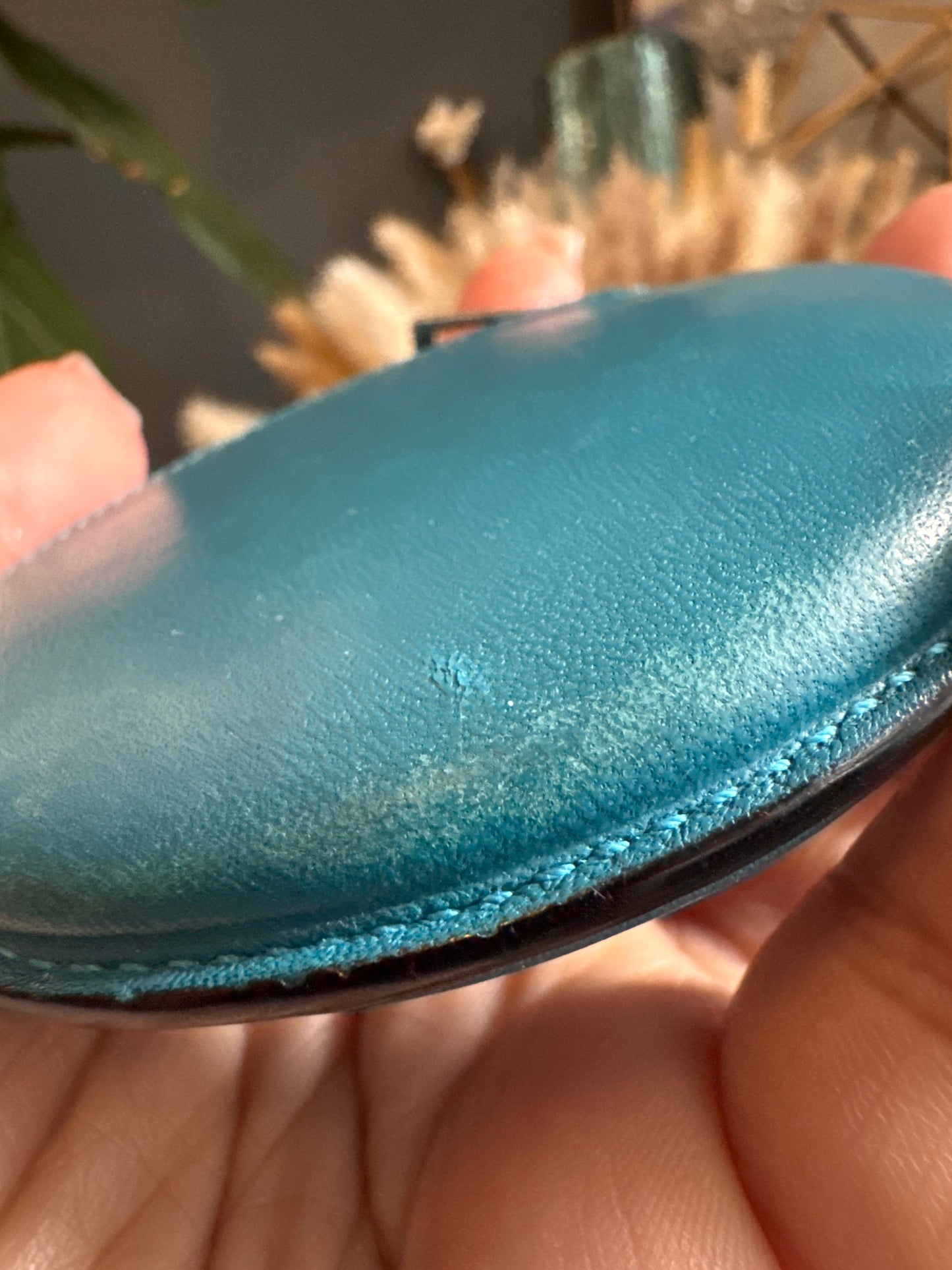 Loewe Leather Round Coin Purse