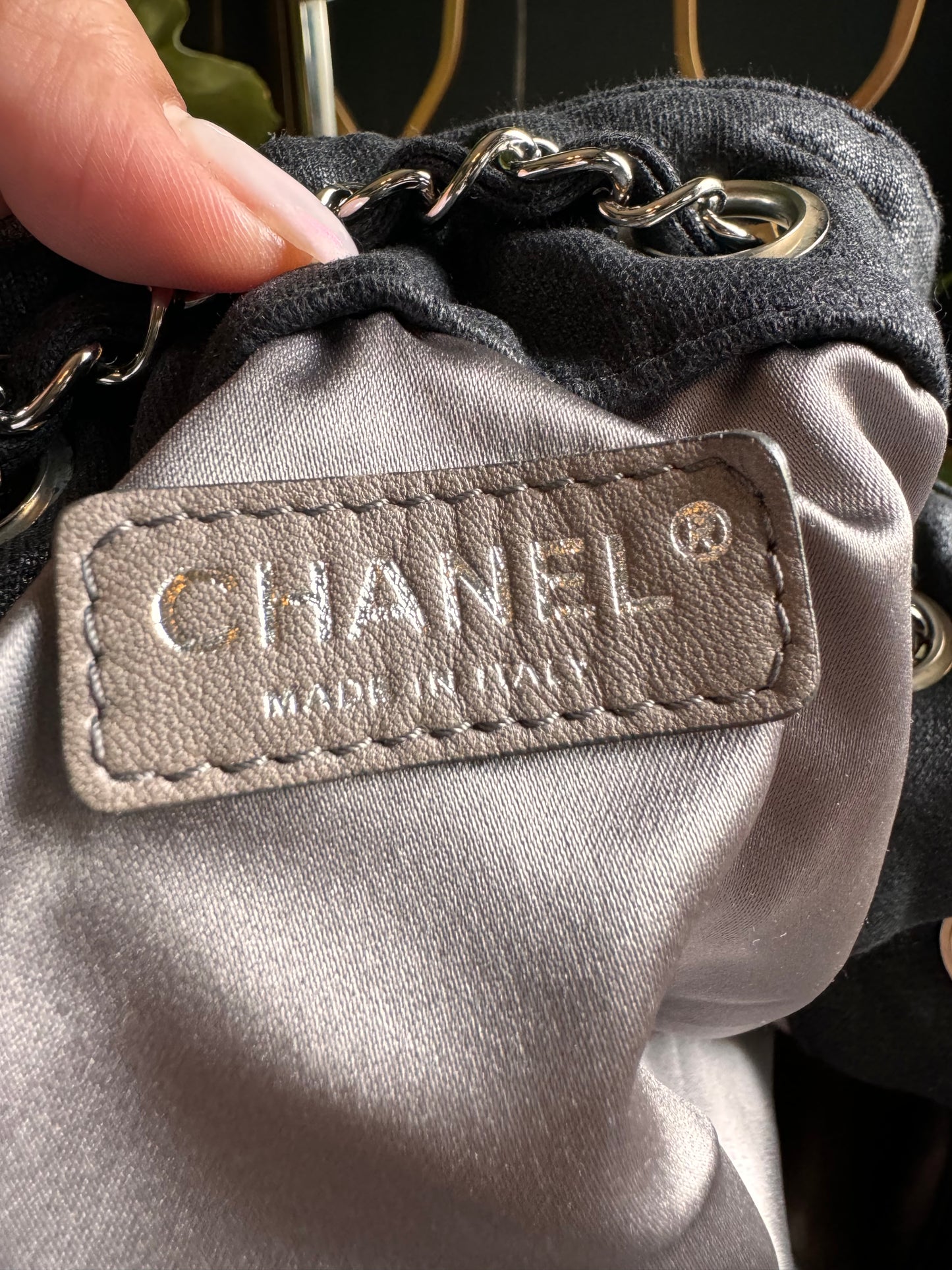 Chanel Jersey Cabas Tote