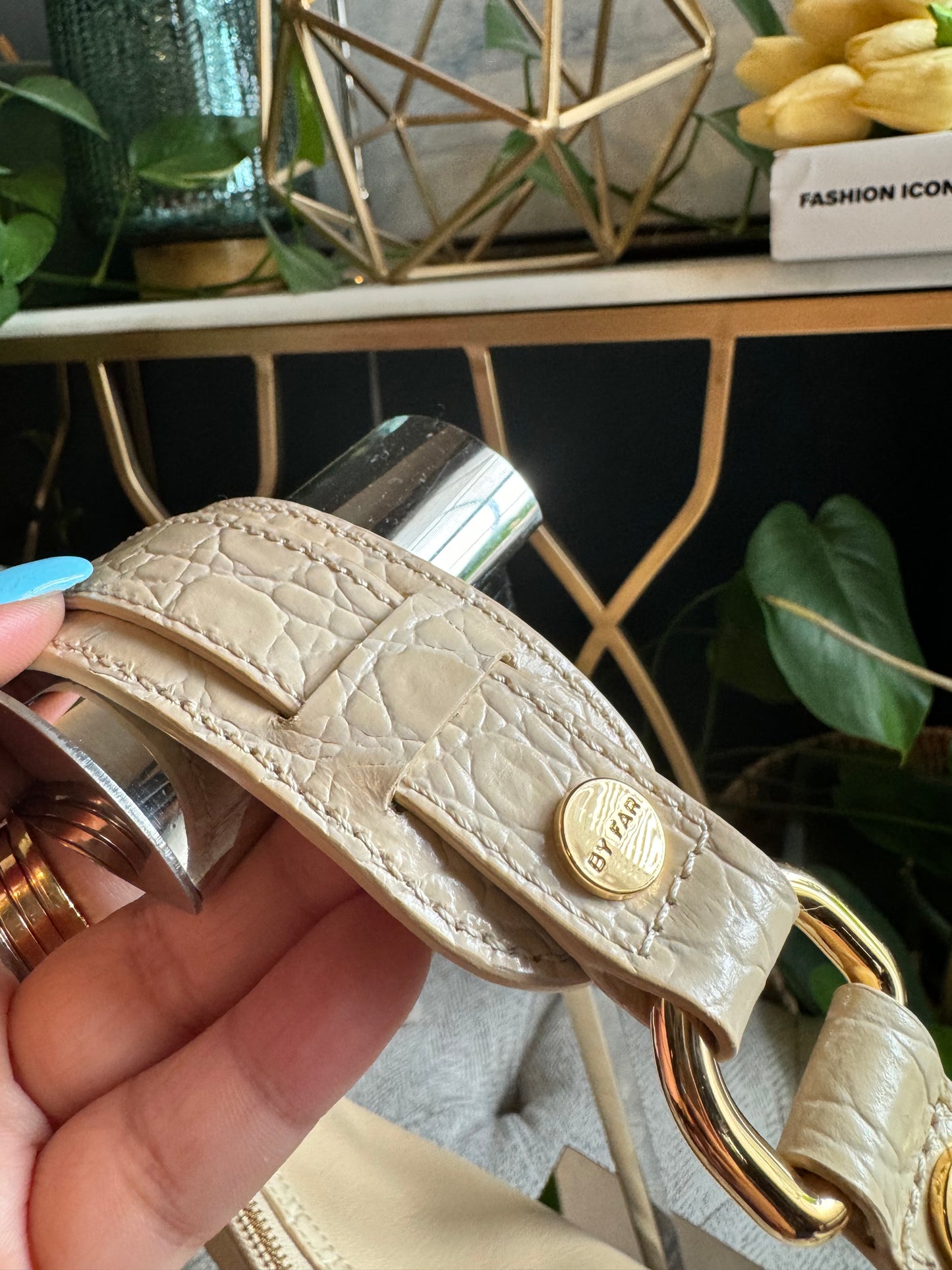 By Far GIB Leather Shoulder bag