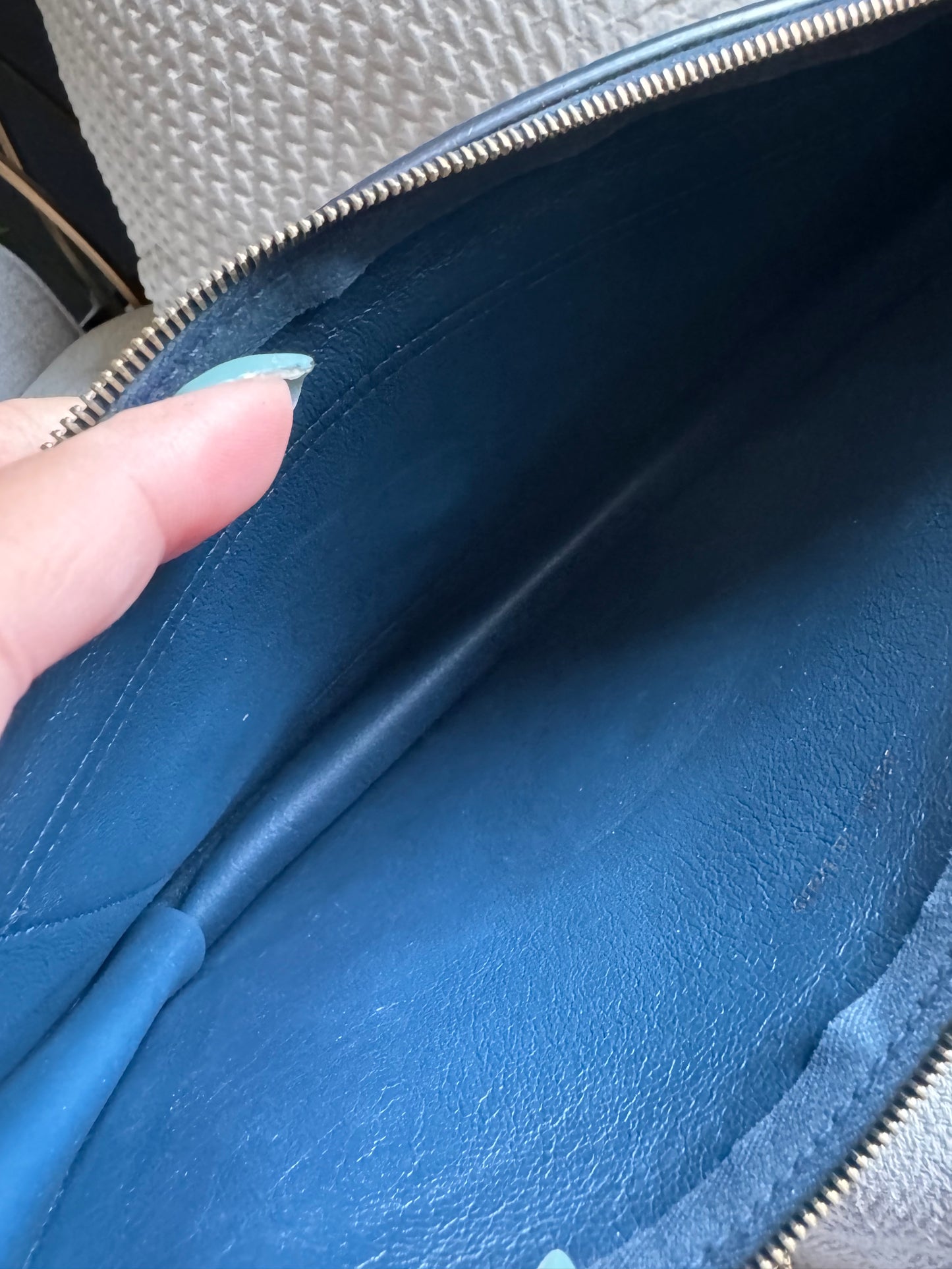 Celine Tricolour Pocket Envelope on Chain