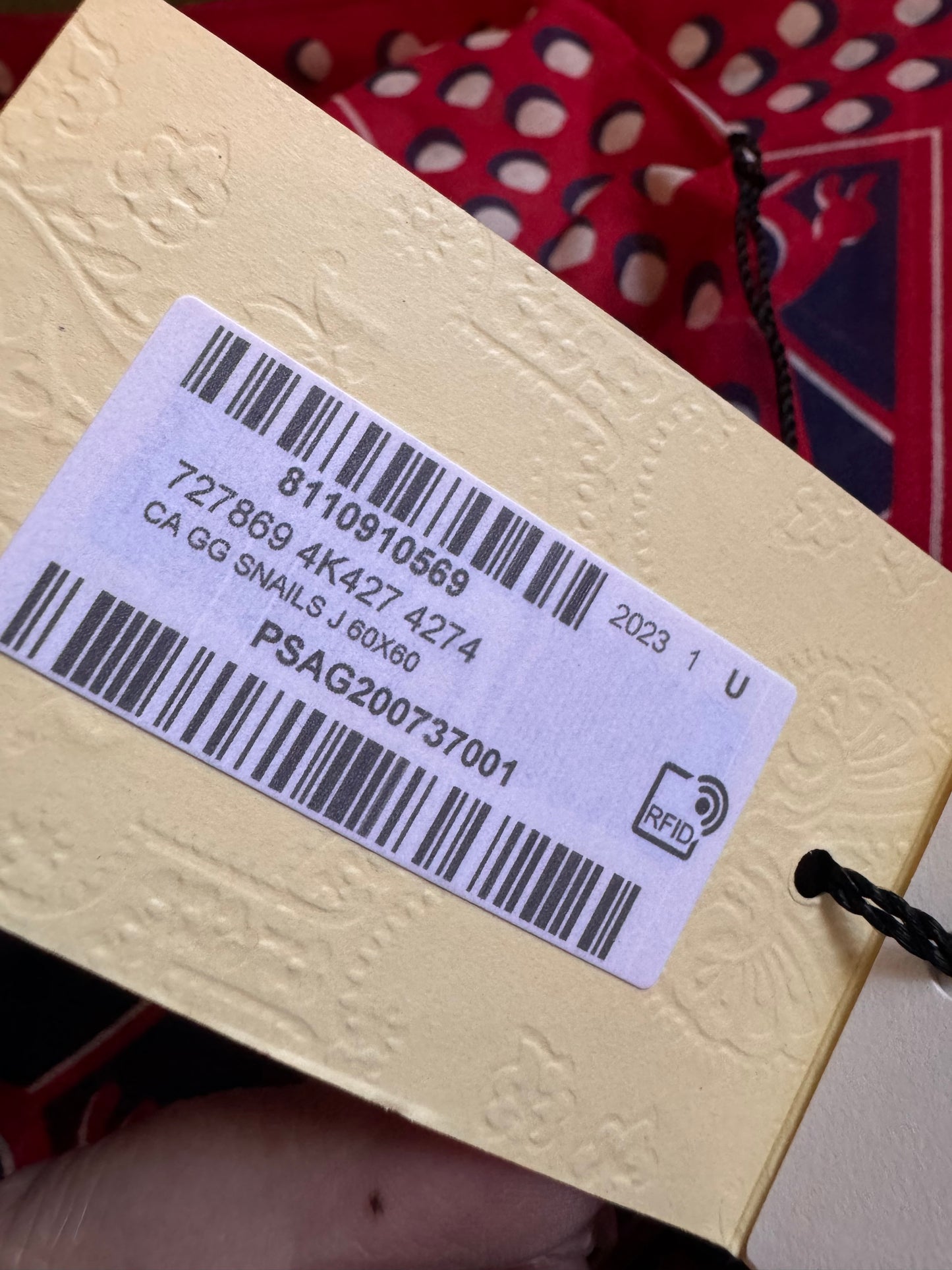 Gucci Scarf/Handlerchief/Brand New