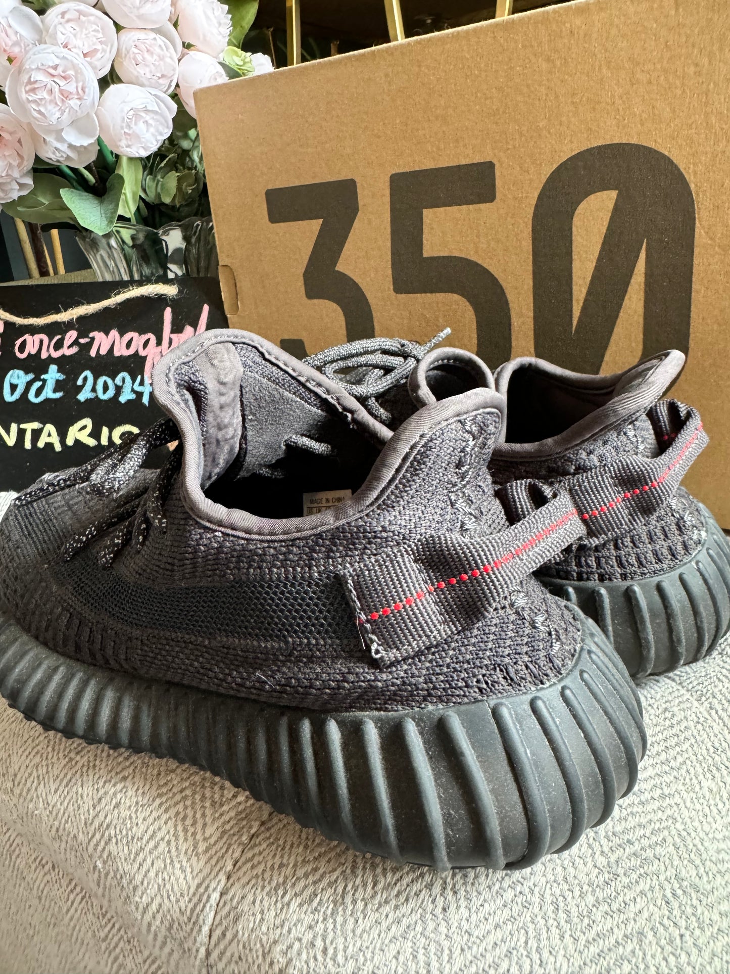 Adidas Yeezy Boost black/black