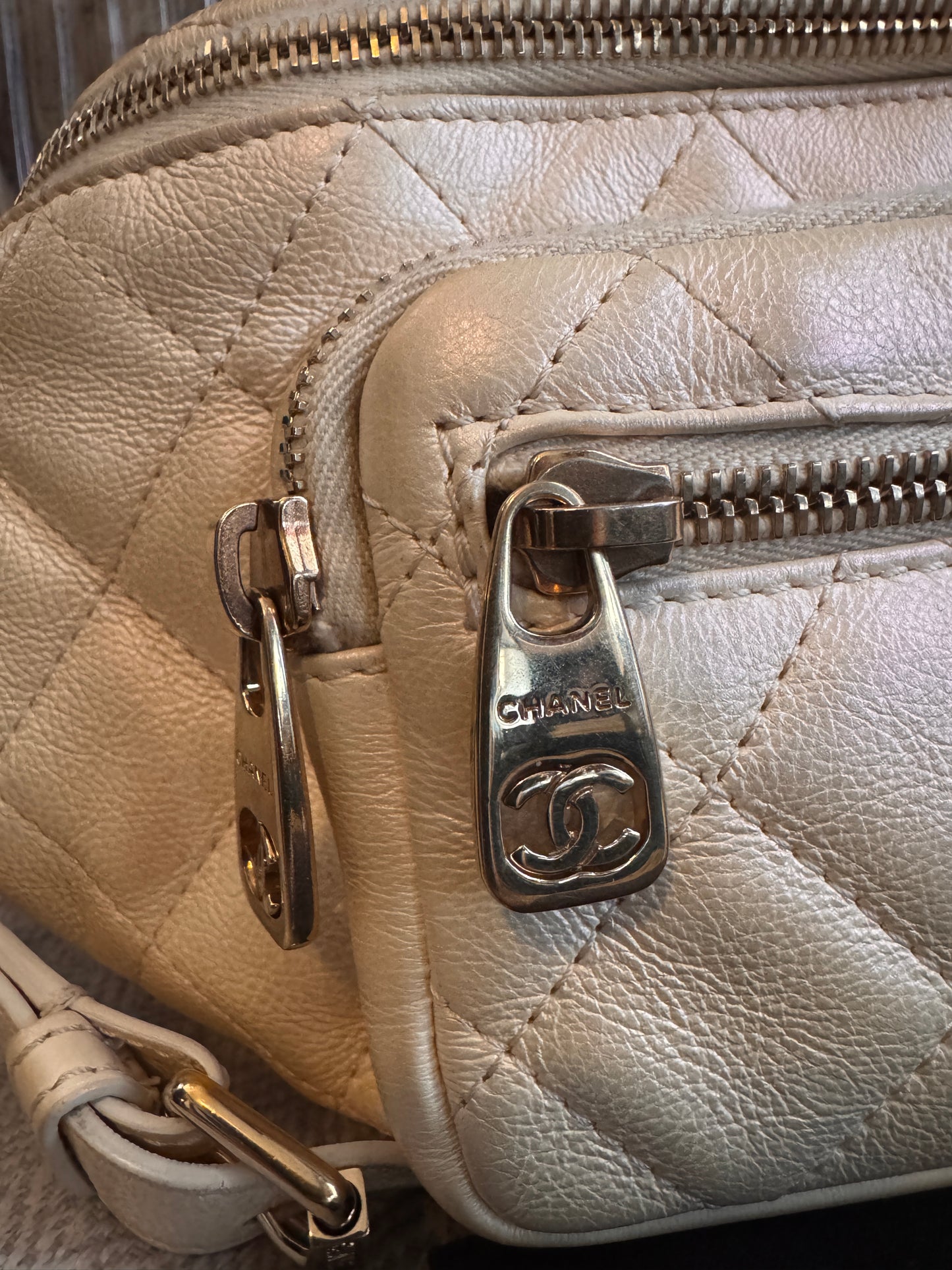 CHANEL Iridescent All About Waist bumbag