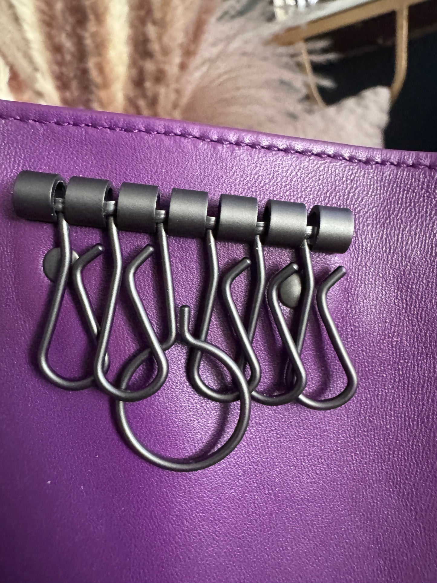 Bottega Veneta 6-Key Leather Intreciatto Case