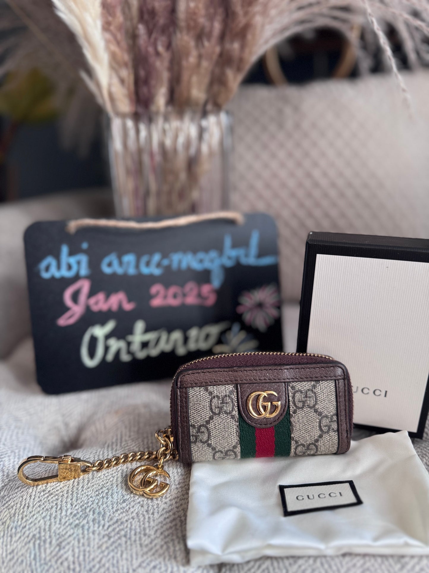 Gucci Ophidia Key Cles/coincase