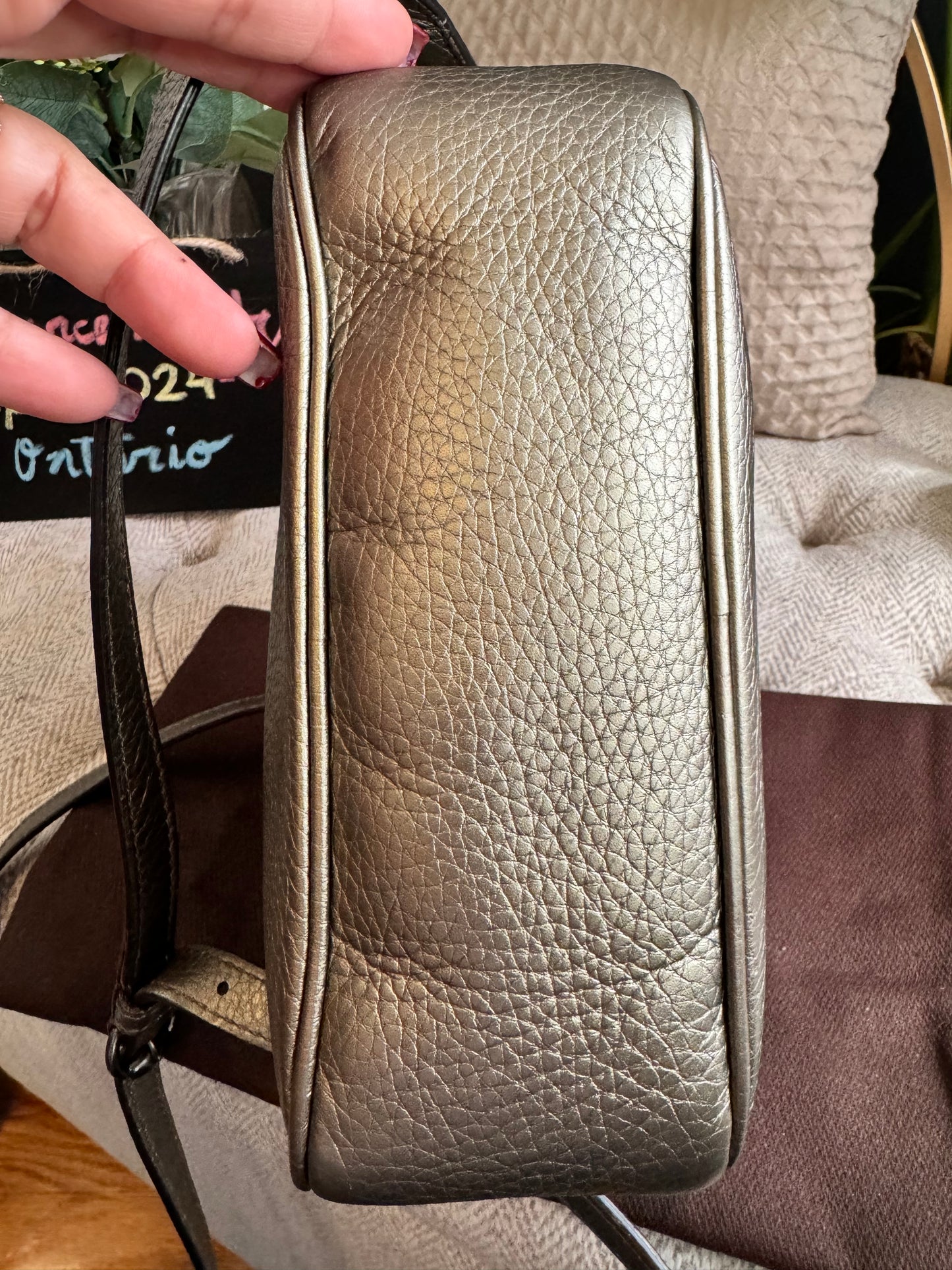 Gucci Soho Disco in Pewter