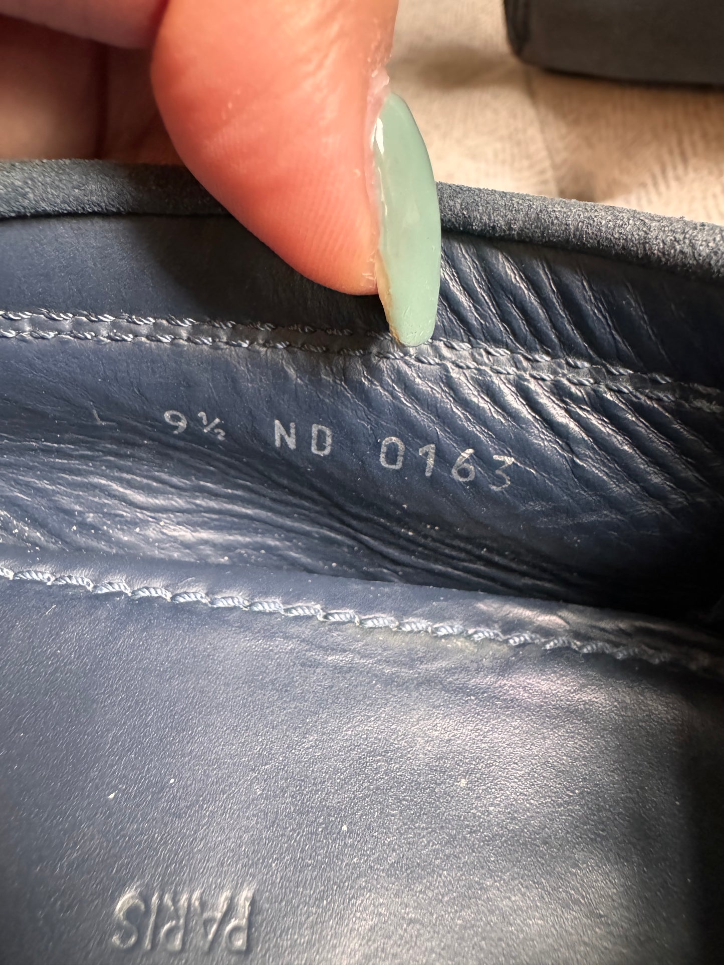 Louis Vuitton Suede Loafers (9.5 Men)