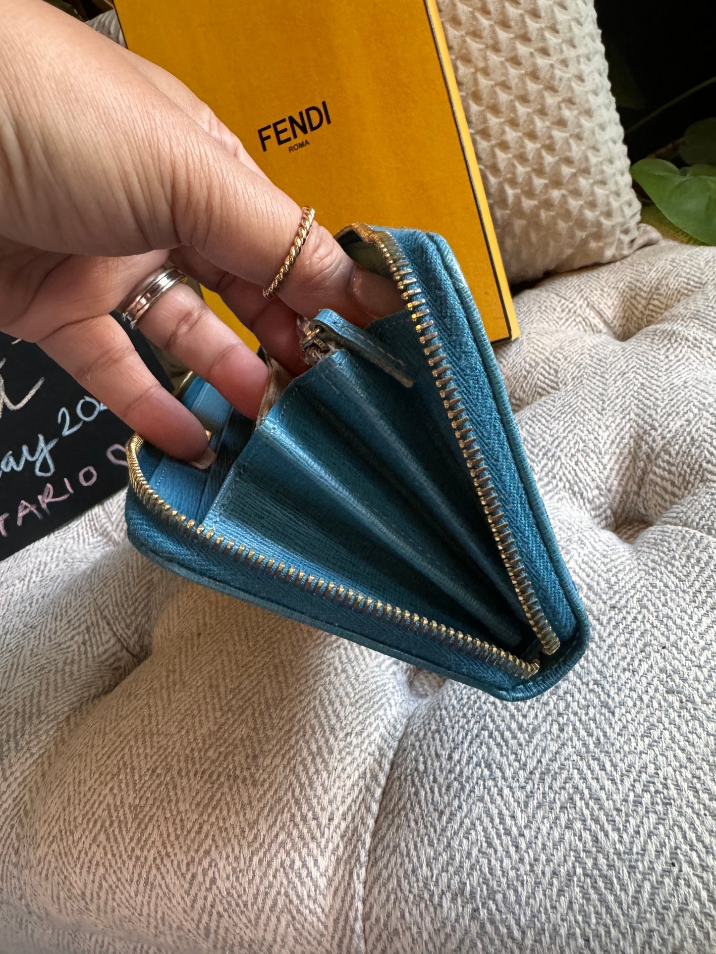 Fendi Zippy wallet