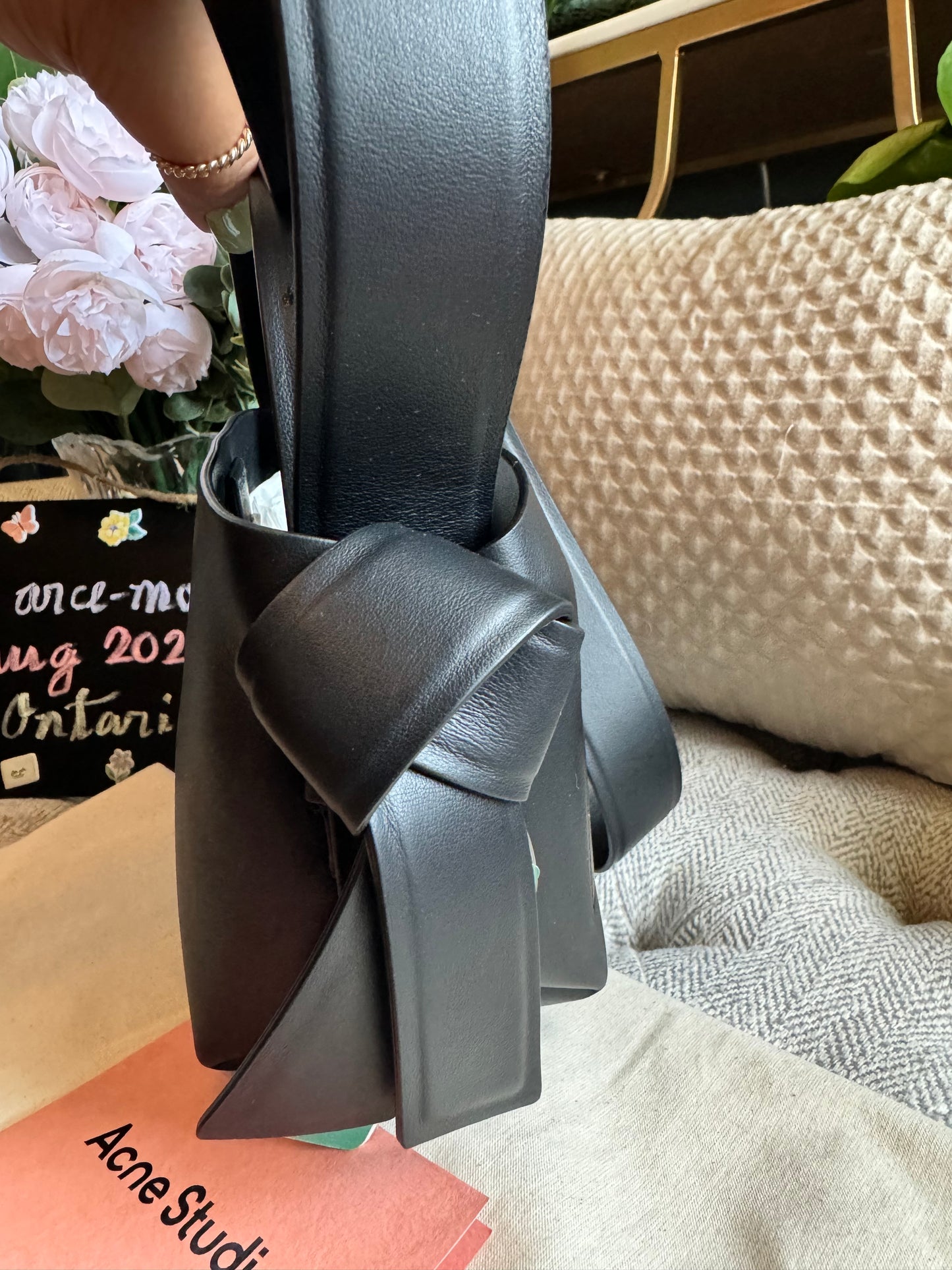 Acne Studios Micro Musubi in Black