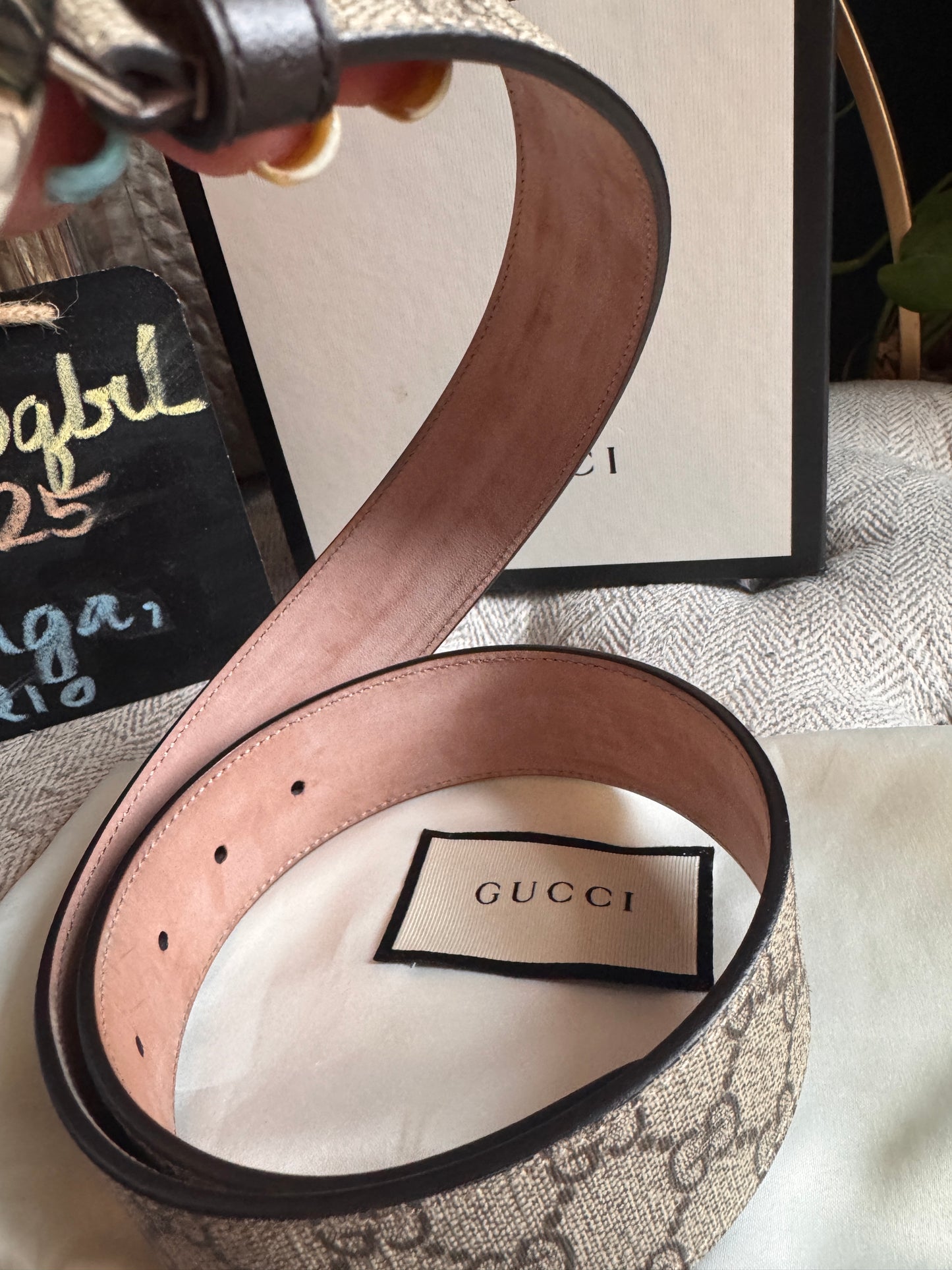Gucci Interlocking Belt