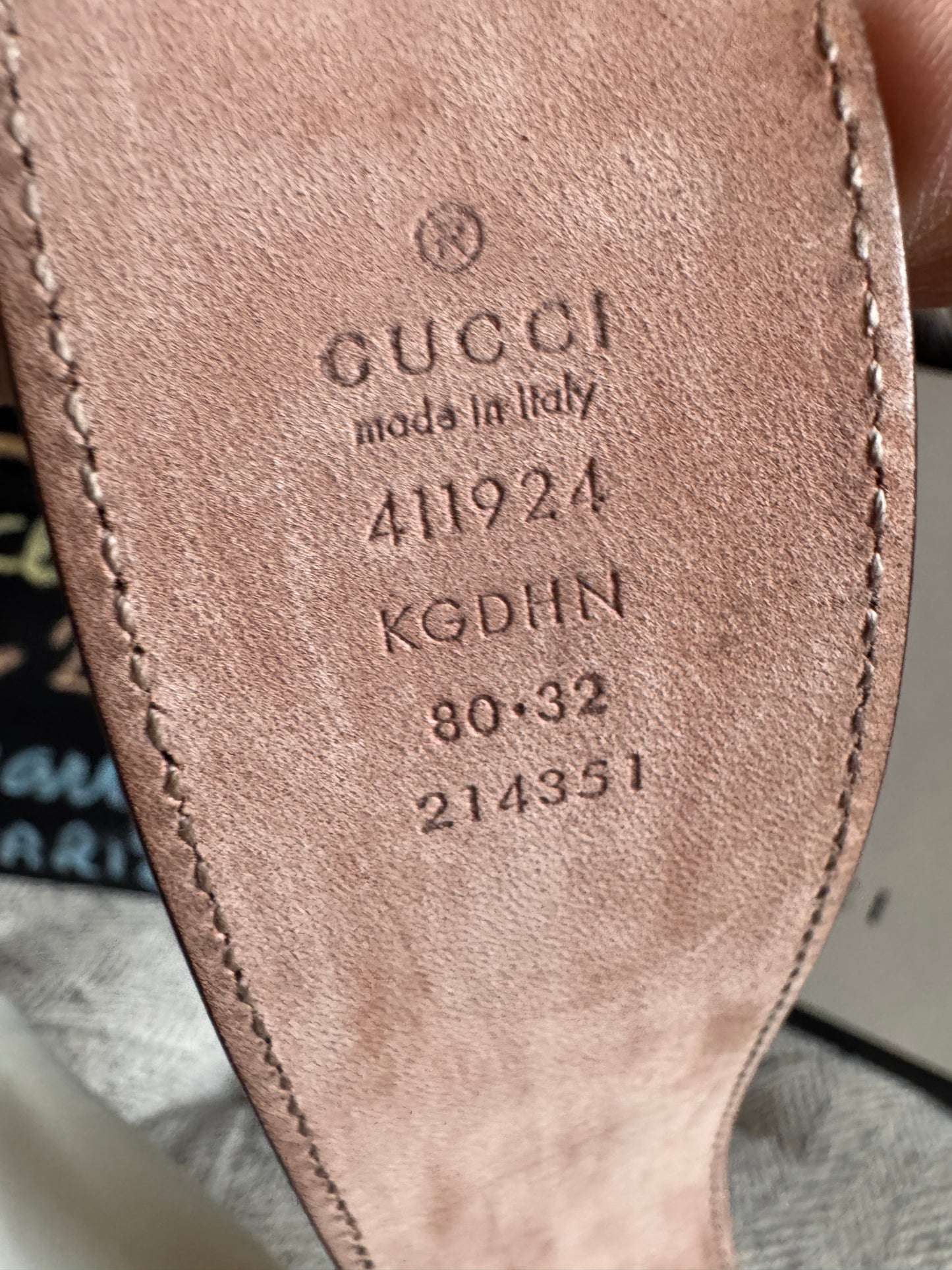 Gucci Interlocking Belt